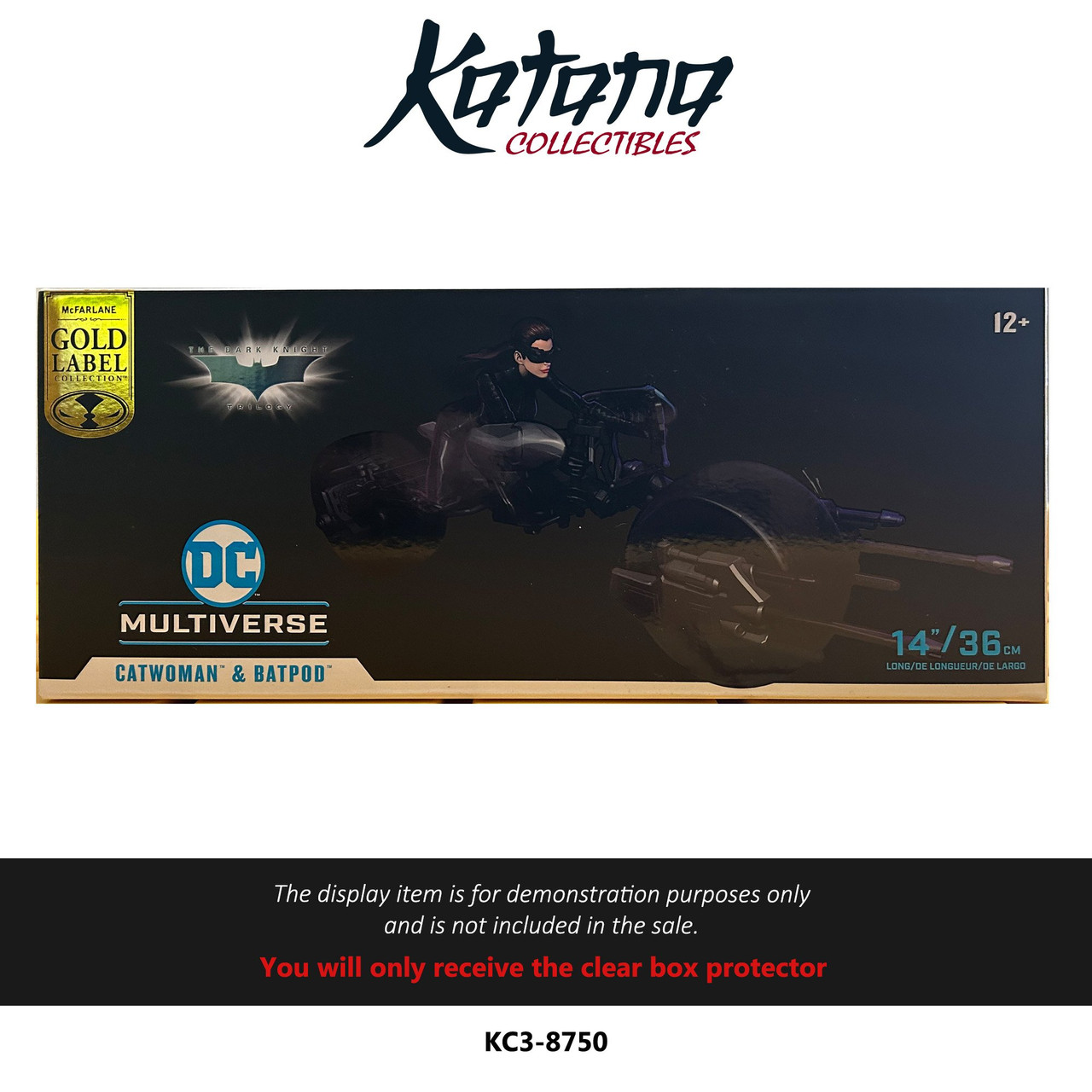Katana Collectibles Protector For Mcfarlane Catwoman & Batpod