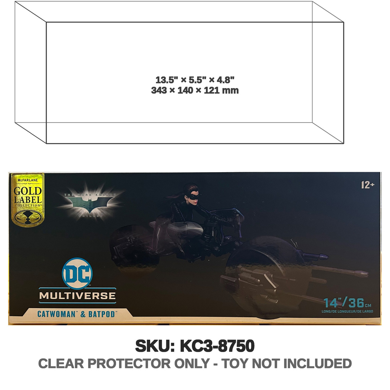 Mcfarlane Catwoman & Batpod