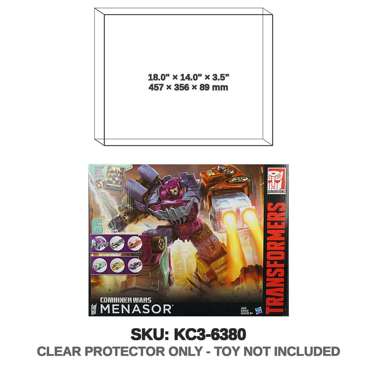 Hasbro Transformers Combiner Wars Menasor