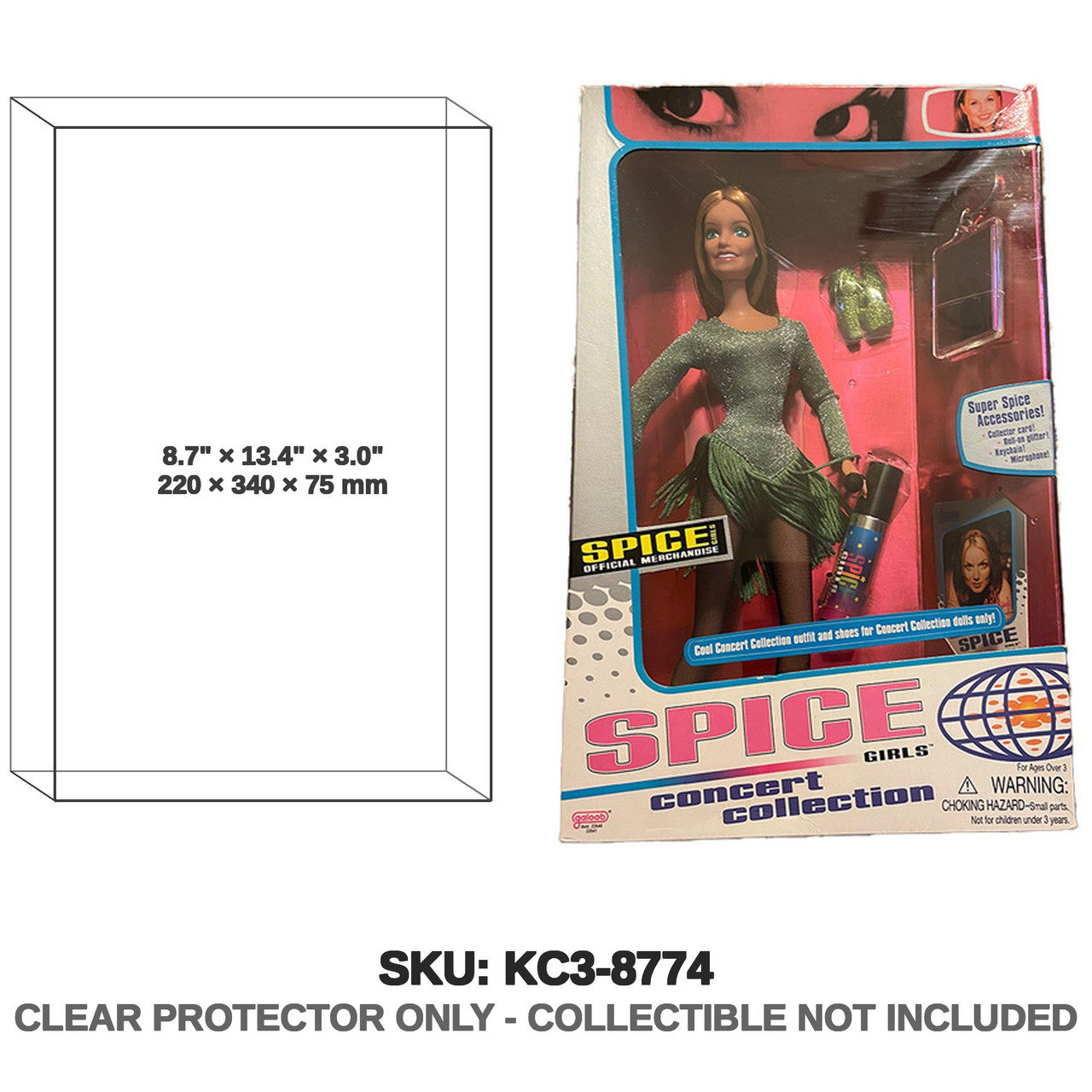 Galoob Spice Girls Doll Concert Collection Ginger Spice