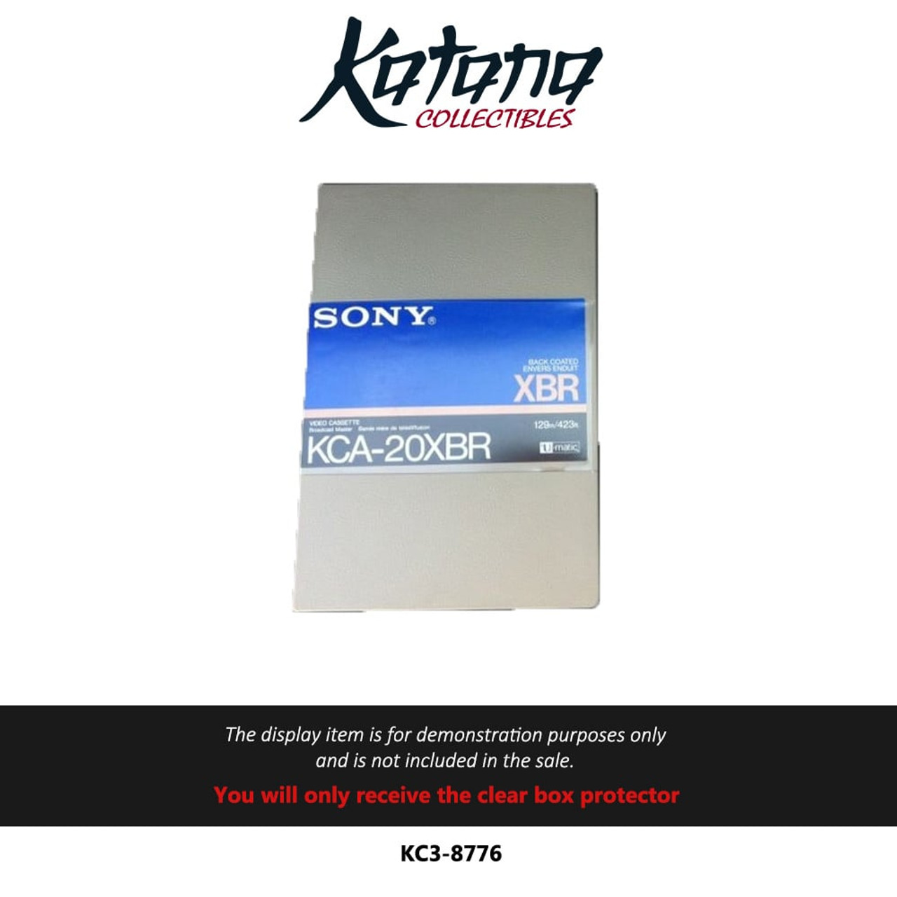 Katana Collectibles Protector For Sony U-matic Tape With Outer Case