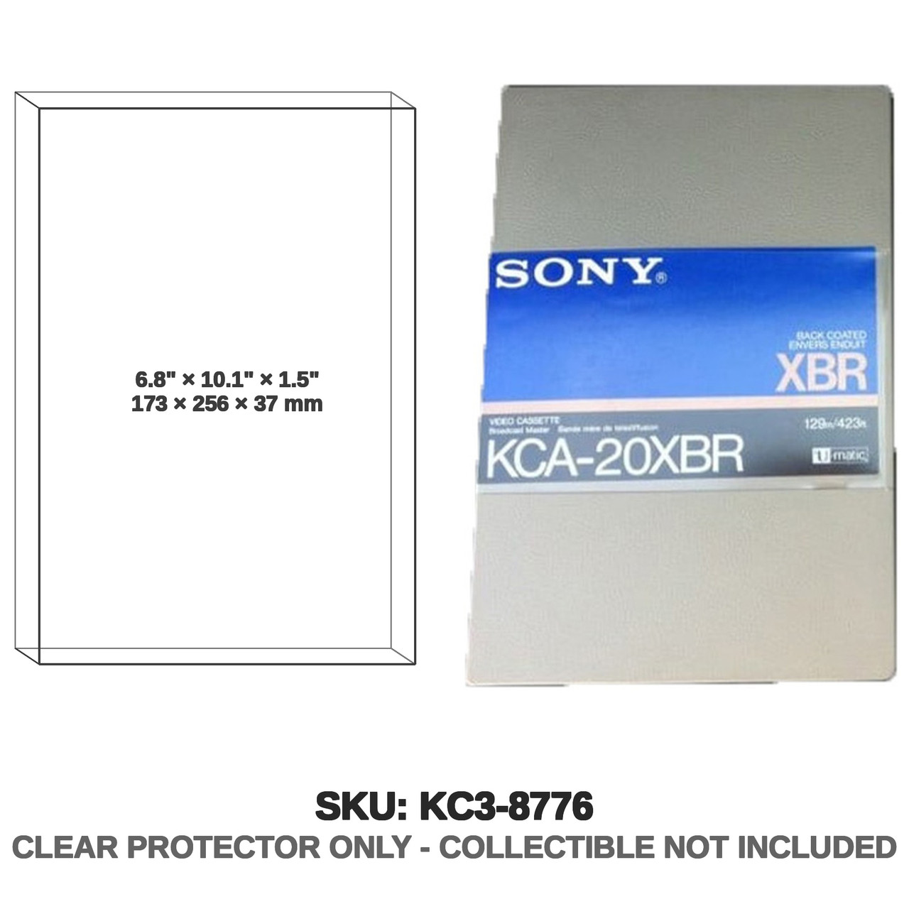 Sony U-matic Tape With Outer Case