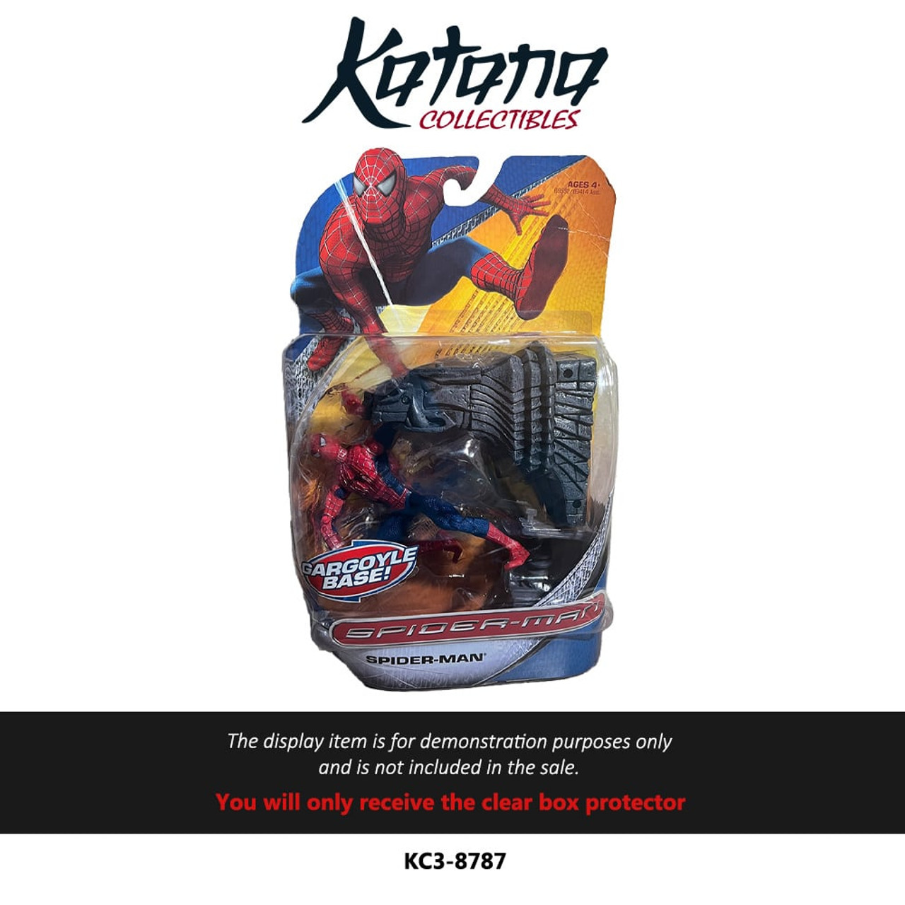 Katana Collectibles Protector For Hasbro 2007 Marvel Trilogy Spider-Man