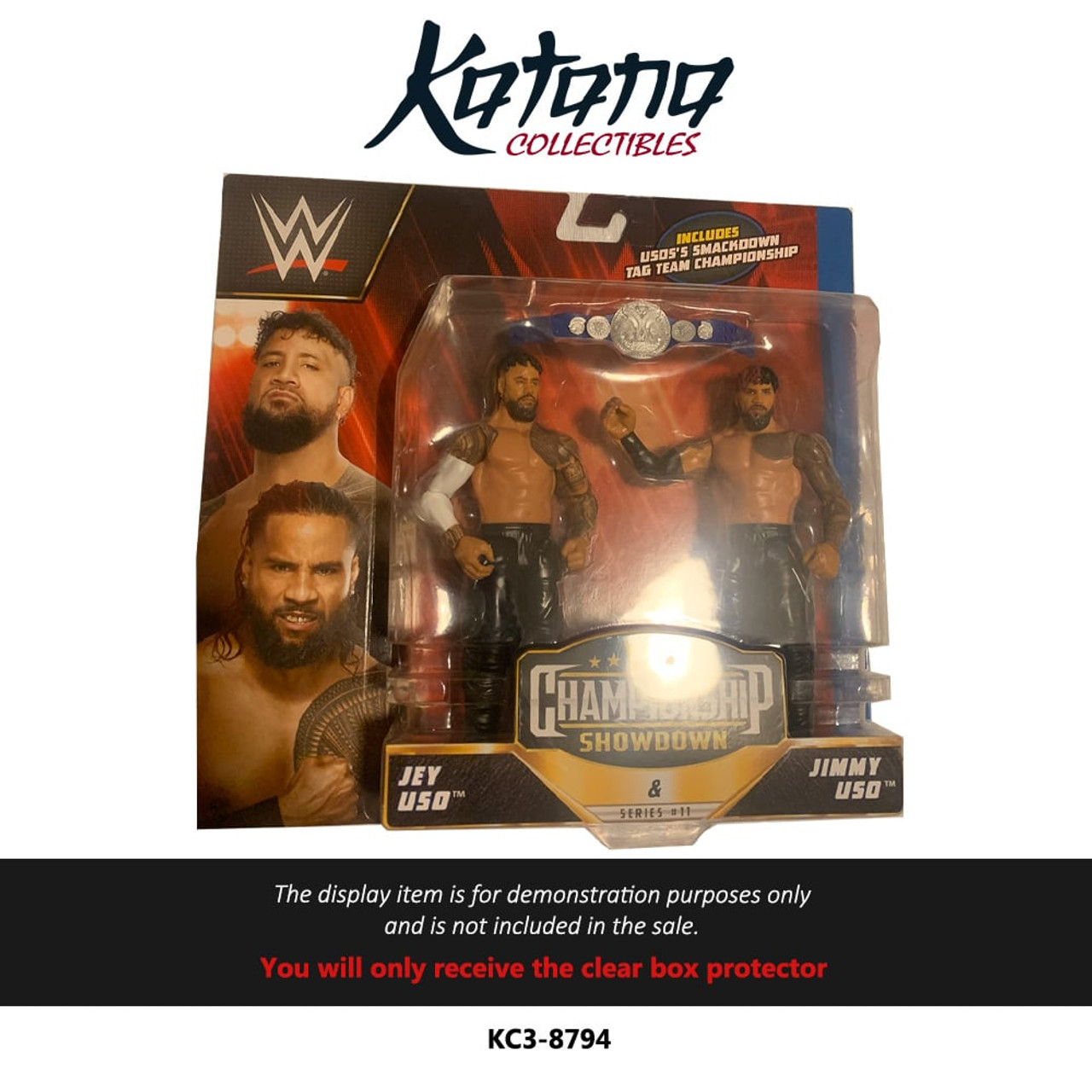 Katana Collectibles Protector For WWE Championship Showdown