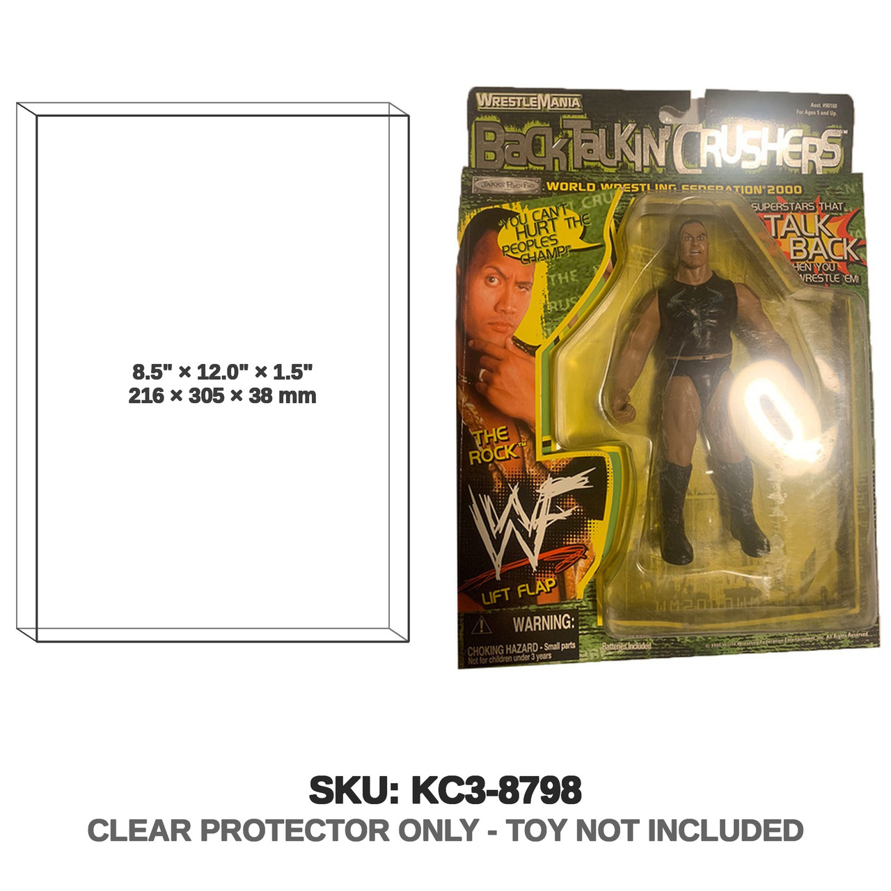 Jakks Pacific WWE Back Talkin Crushers