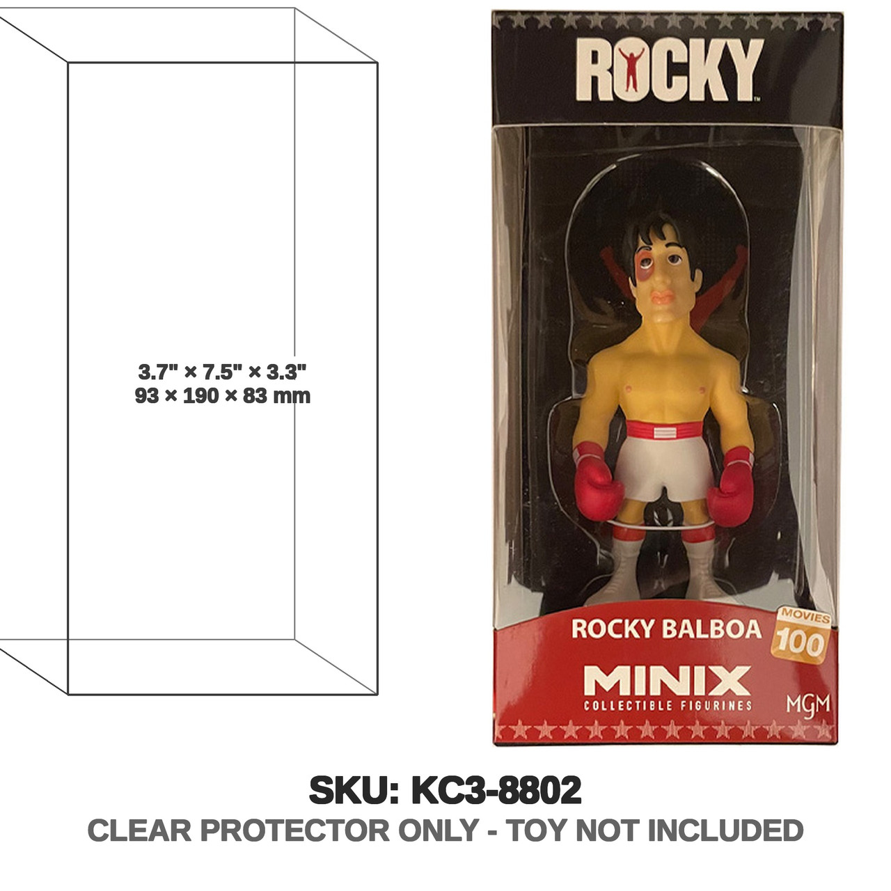 Protector For Minix Collectible Figurines | Katana Collectibles