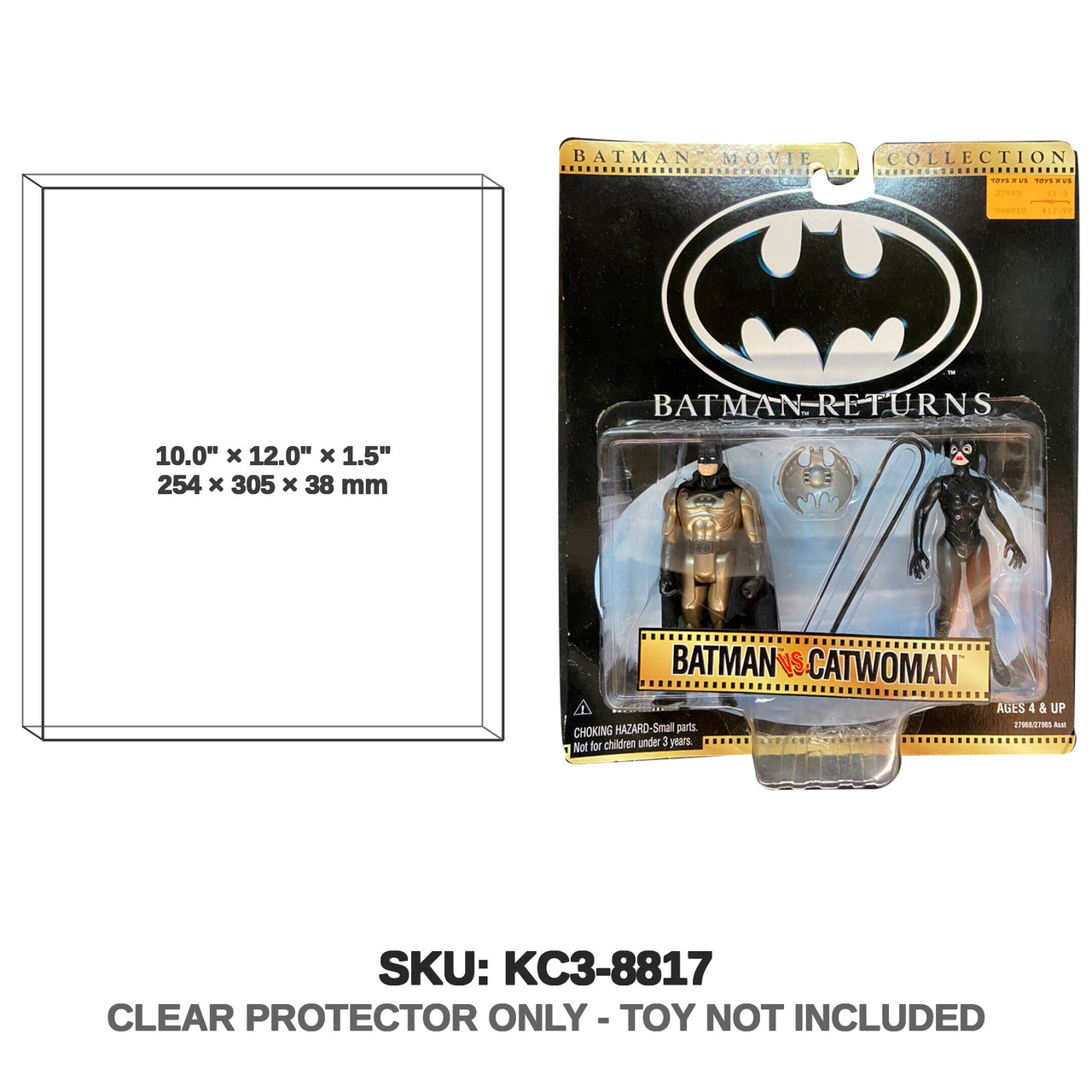 Batman Returns Batman vs Catwoman 2-Pack Figures