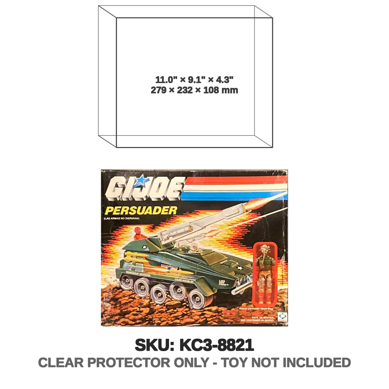 G.I. Joe Plastirama Persuader Tank