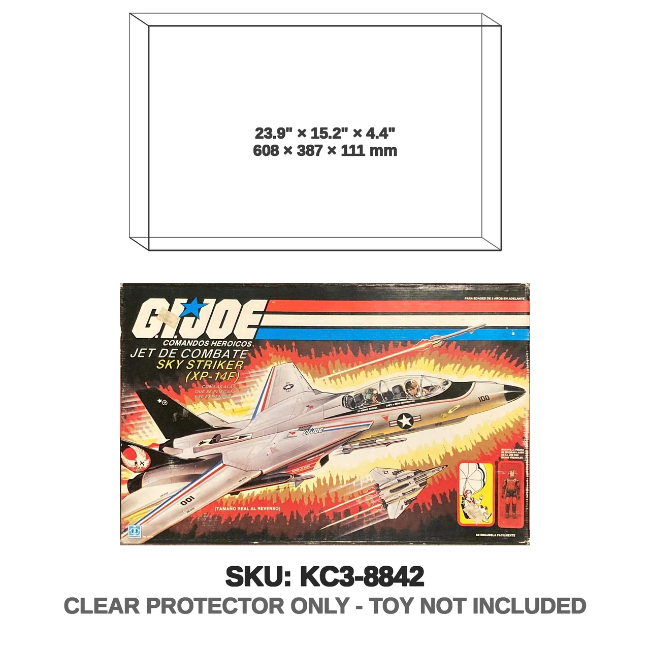 Skystriker XP-14F G.I. Joe A Real American Hero Jet de Combate Vehicle