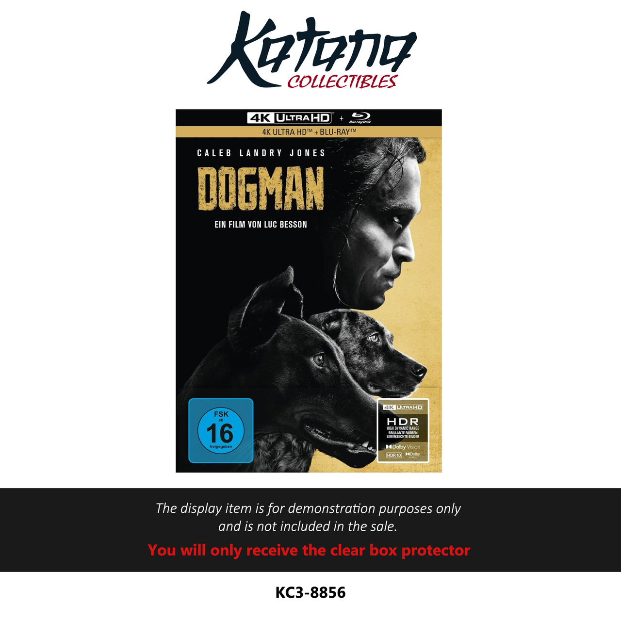 Katana Collectibles Protector For Dogman 4K Blu-Ray Mediabook Capelight 2024