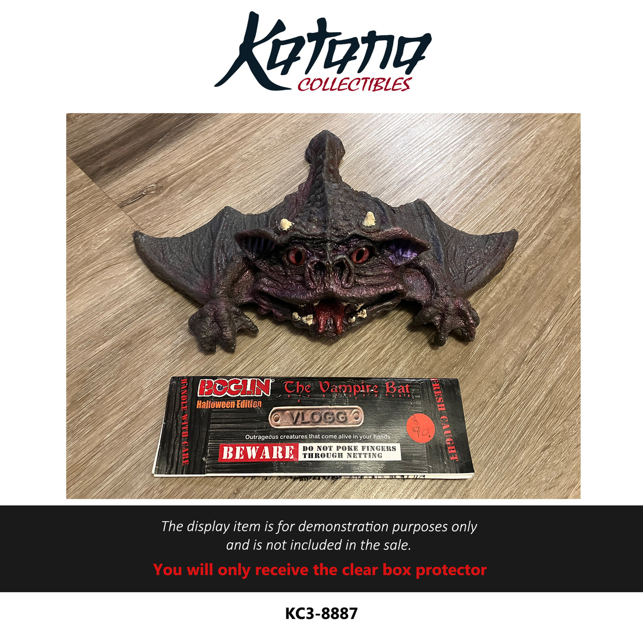 Katana Collectibles Protector For Halloween Bat Boglin Vlogg