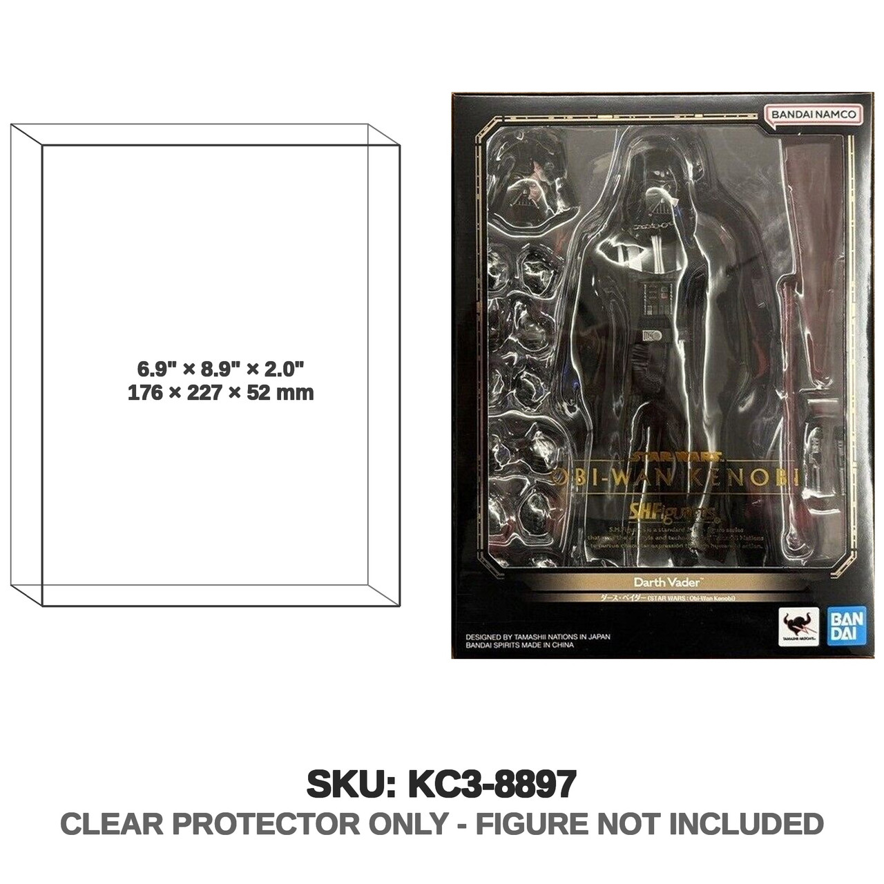 Darth Vader & Obi-Wan Kenobi Star Wars S.H.Figuarts Figure 2-Pack