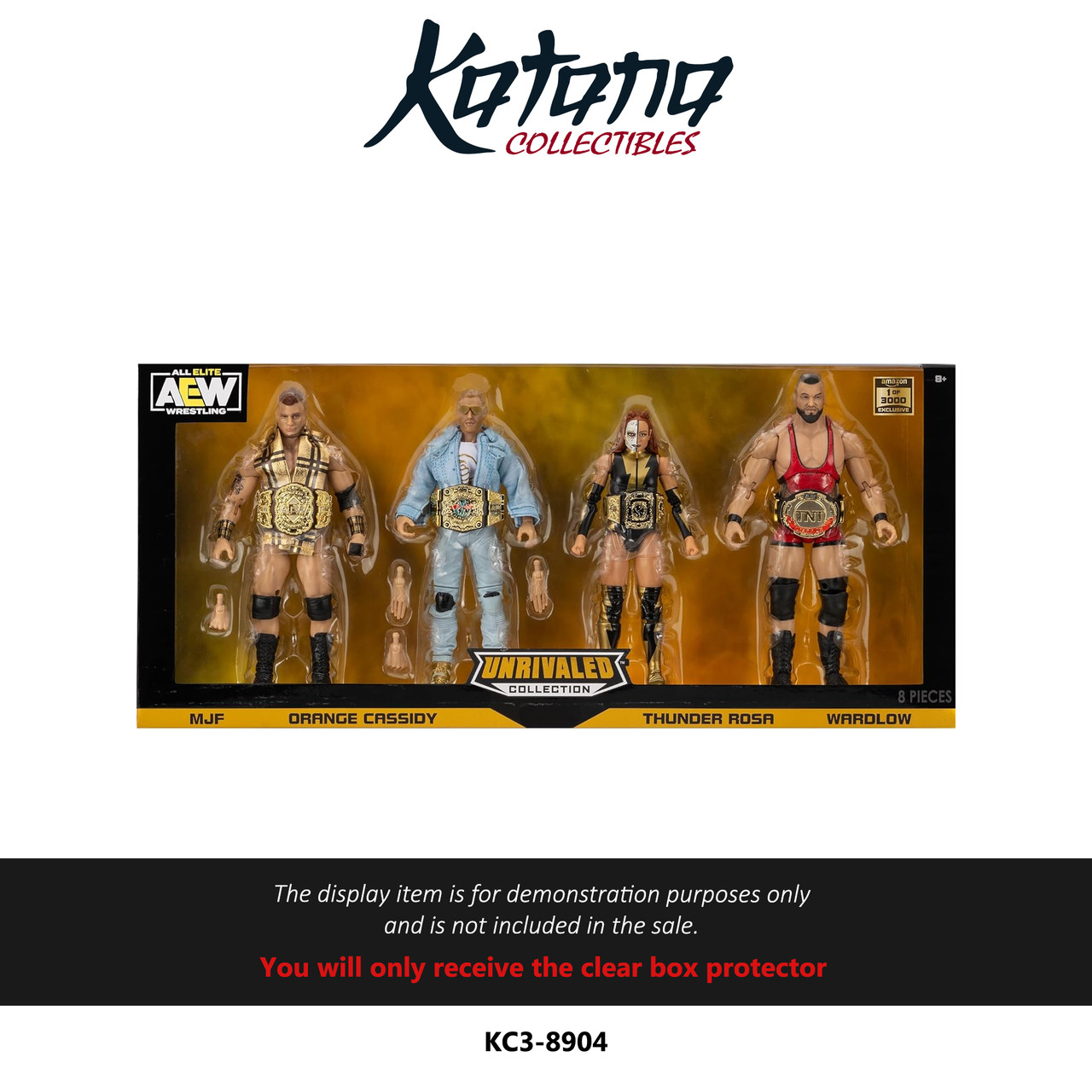 Katana Collectibles Protector For AEW Champions 4 Pack