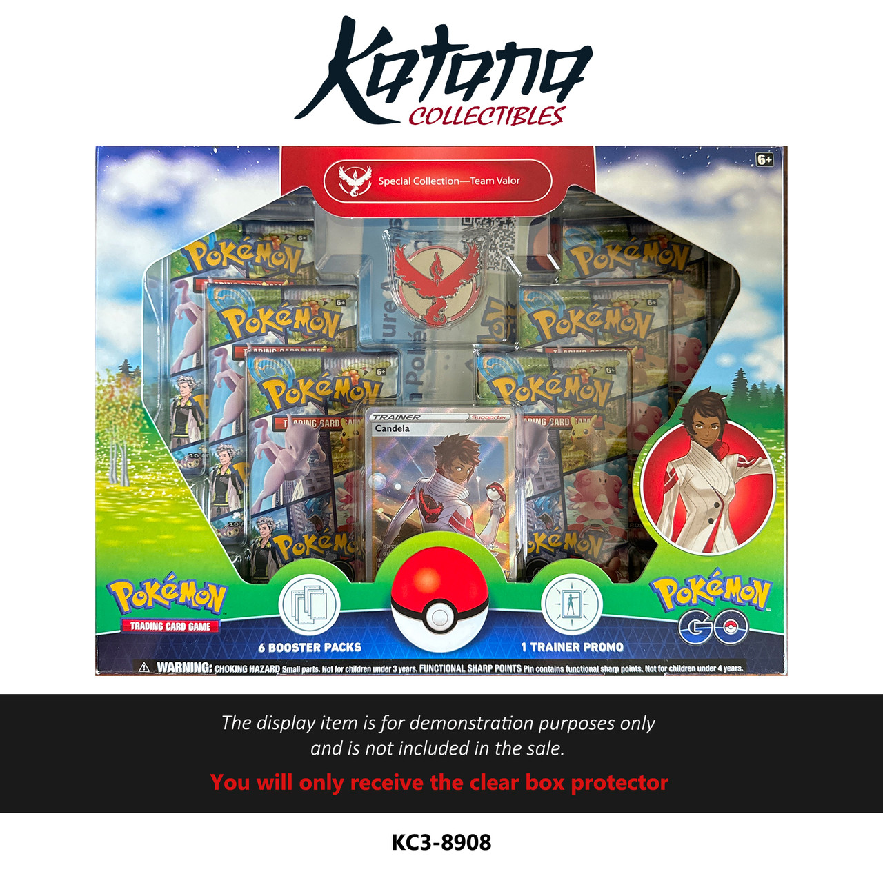 Katana Collectibles Protector For Pokemon Go Special Collection