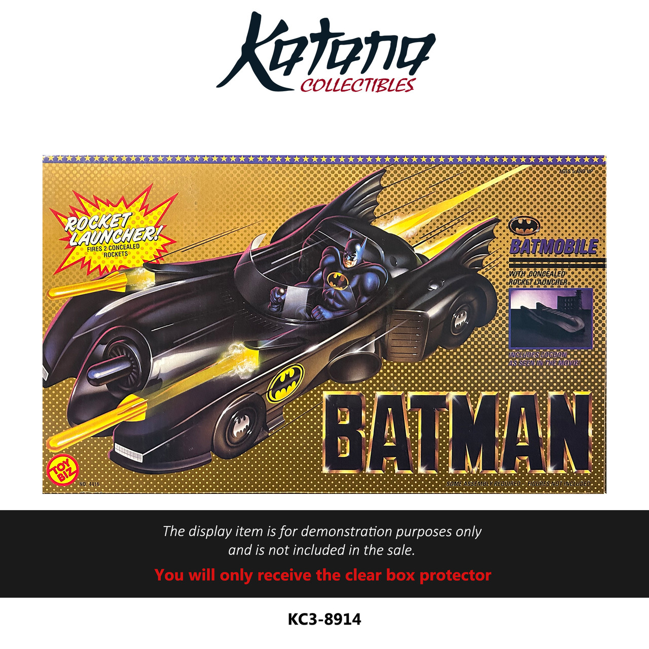 Katana Collectibles Protector For 1989 Toy Biz Batmobile