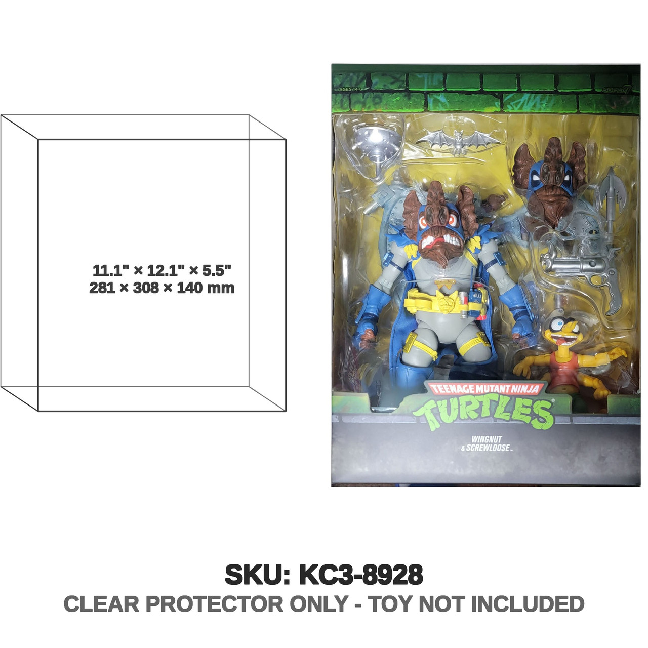 TMNT Ultimates Wingnut & Screwloose TMNT Ultimates Wingnut & Screwloose