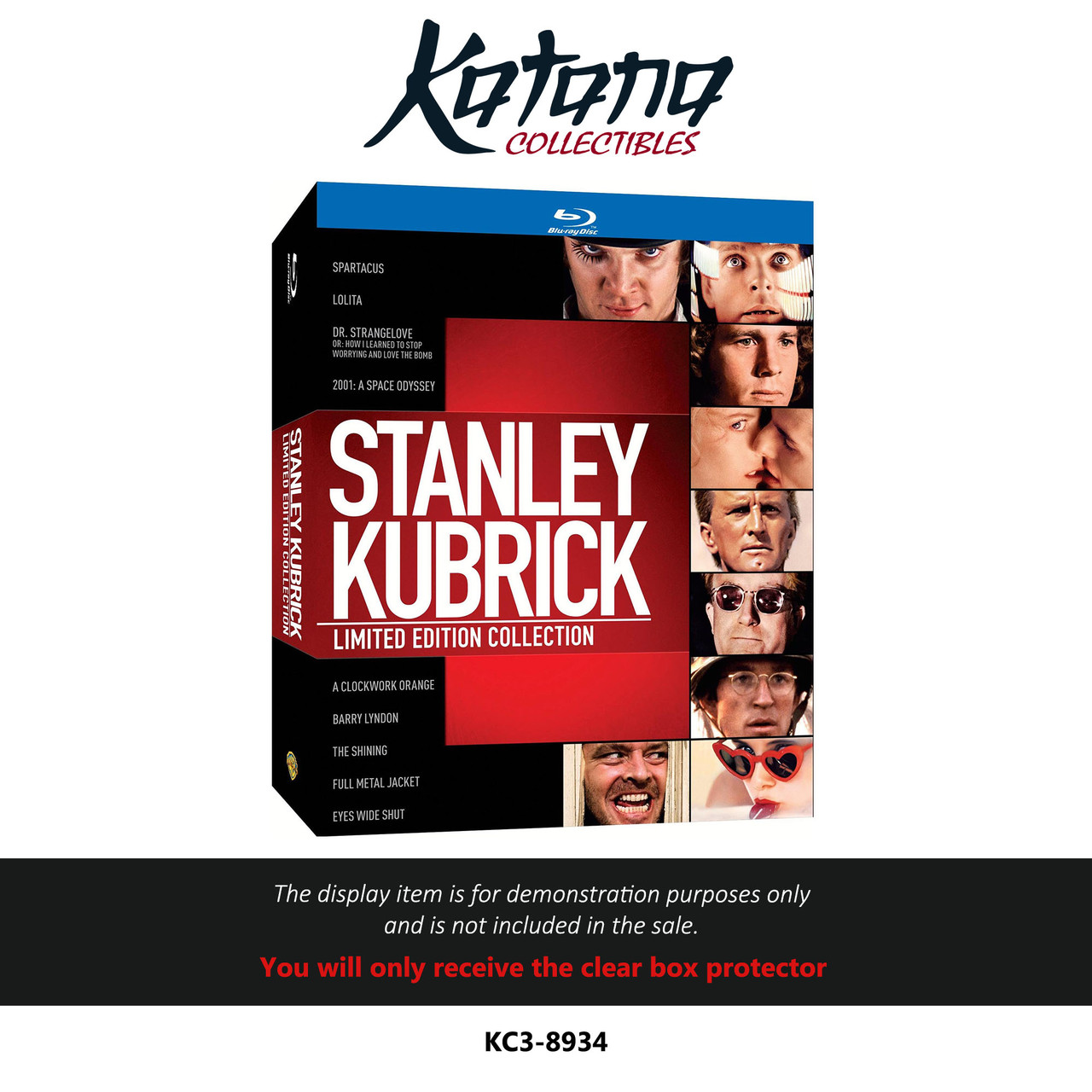Katana Collectibles Protector For Stanley Kubrick Limited Edition Collection Blu Ray Box Set