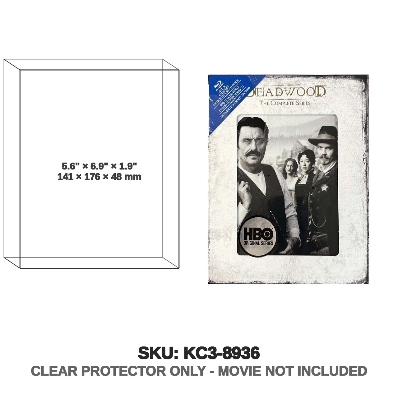 Deadwood The Complete Series Hbo Blu Ray Box Set (Digibook)