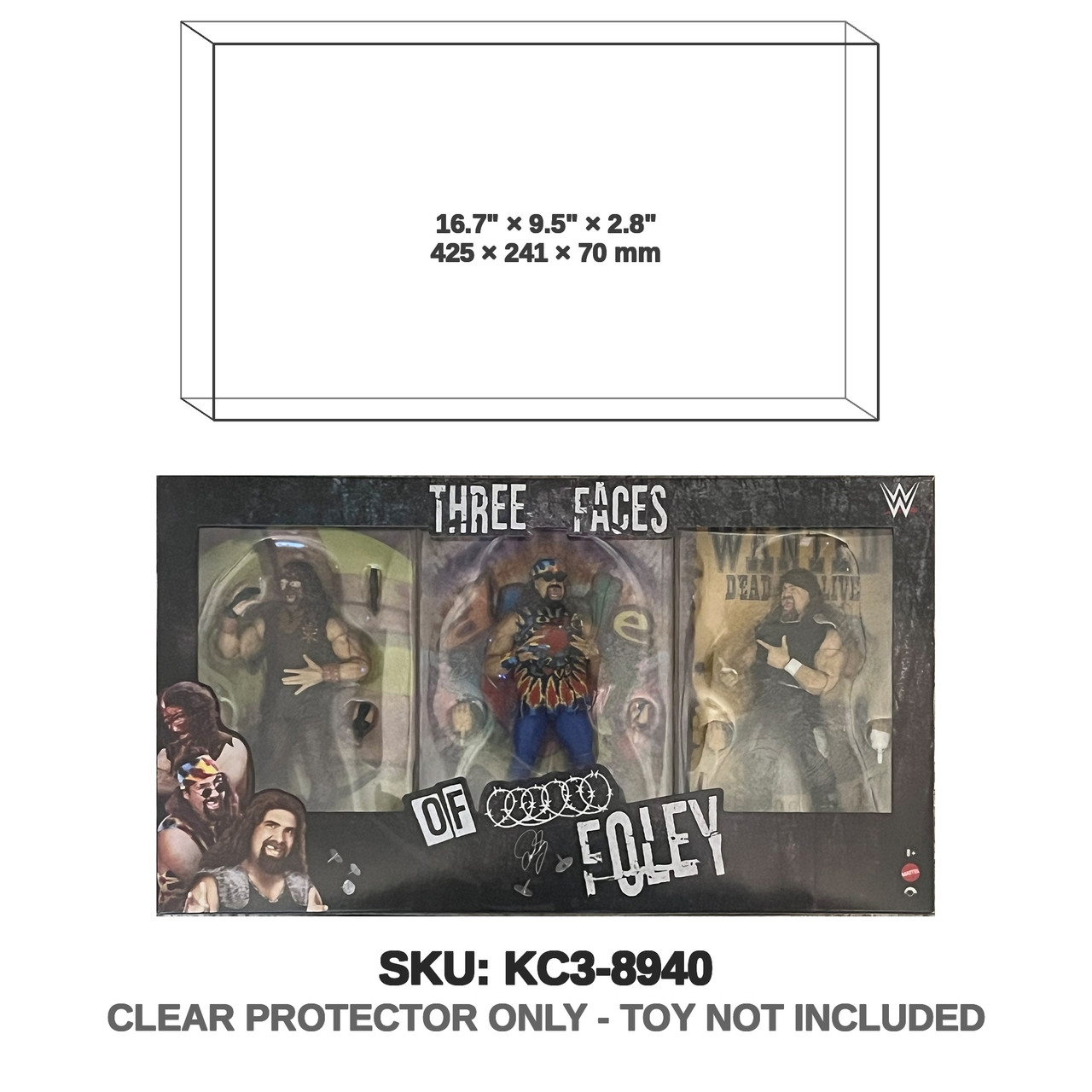 Protector For Three Faces of Foley WWE Ringside Exclusiv | Katana