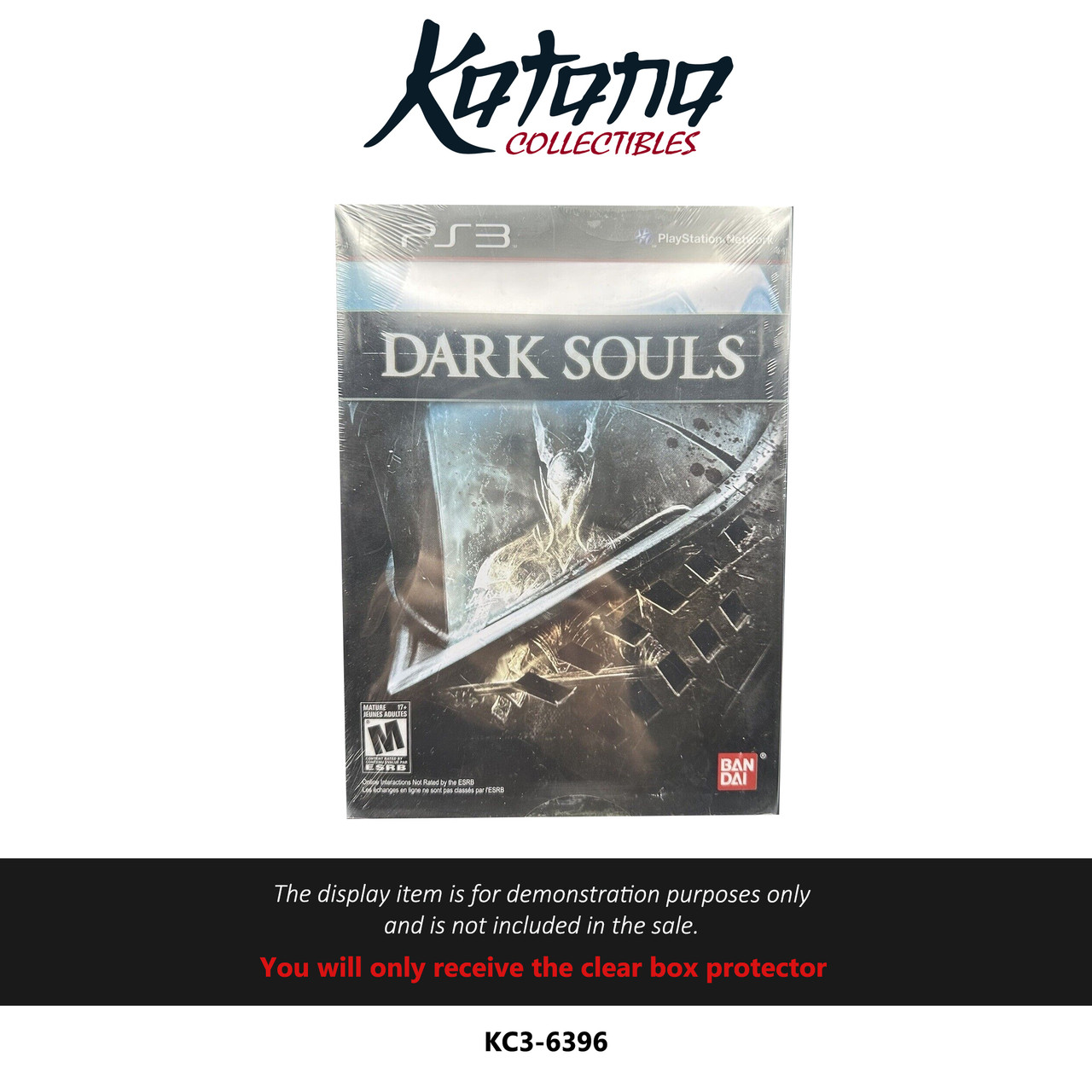 Katana Collectibles Protector For Dark Souls Limited Edition (Us Version) For Ps3