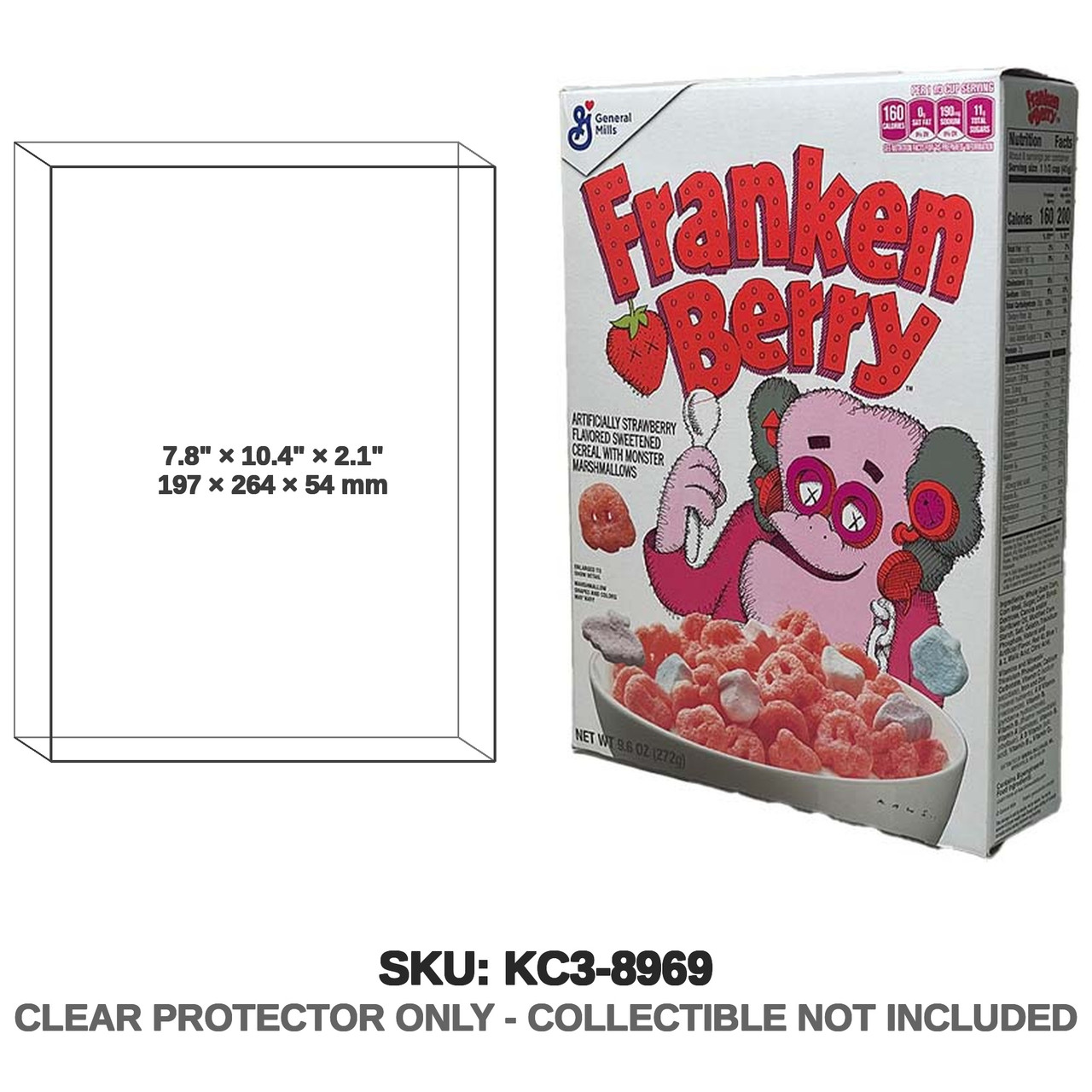 Kaws Monster Cereal (9.6oz) - General Mills 2022
