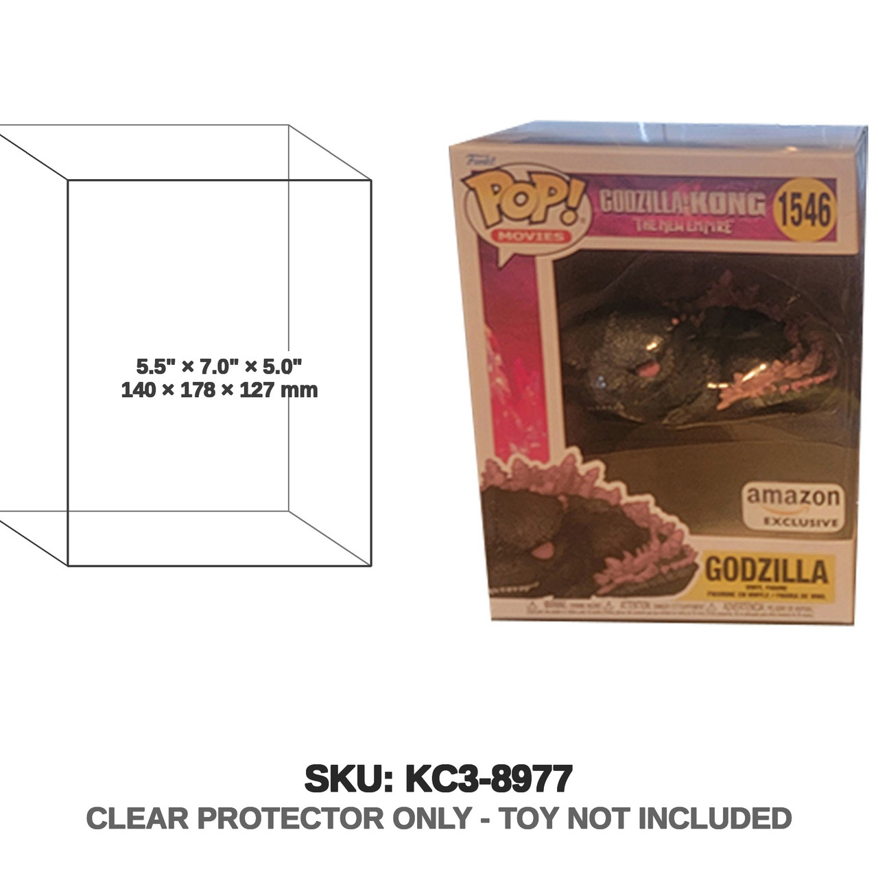 Funko pop Sleeping Godzilla from movie New Empire 1546