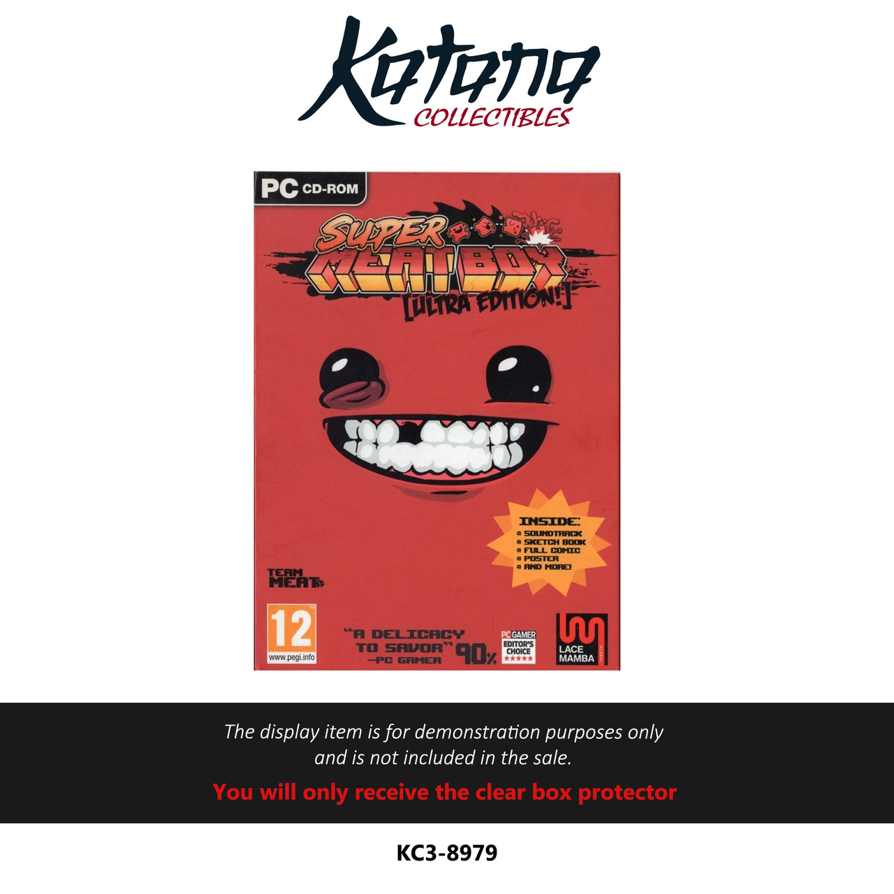 Katana Collectibles Protector For Super Meat Boy Ultra Edition Pc 2011