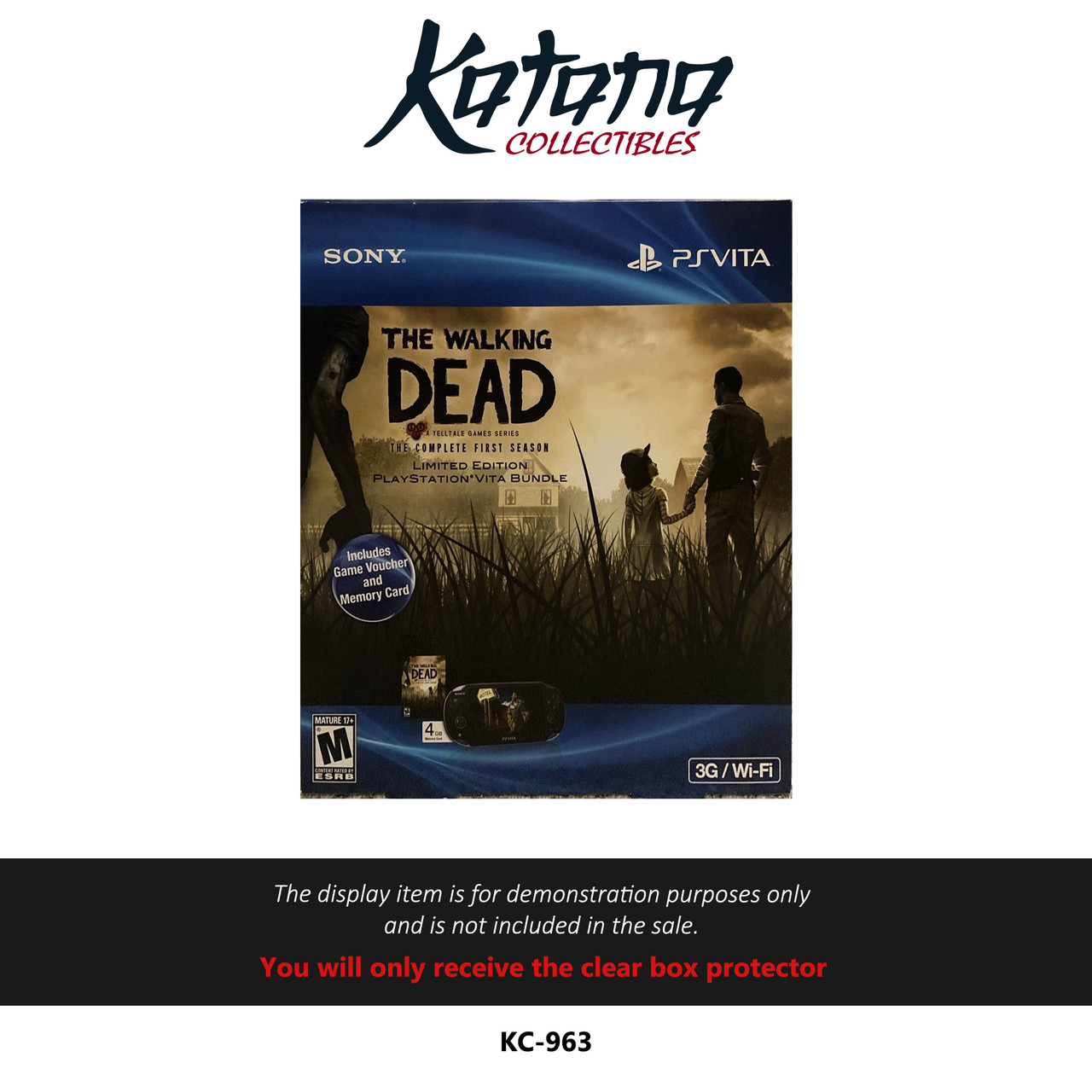 Katana Collectibles Protector For PS Vita 1000 Special Edition - The Walking Death