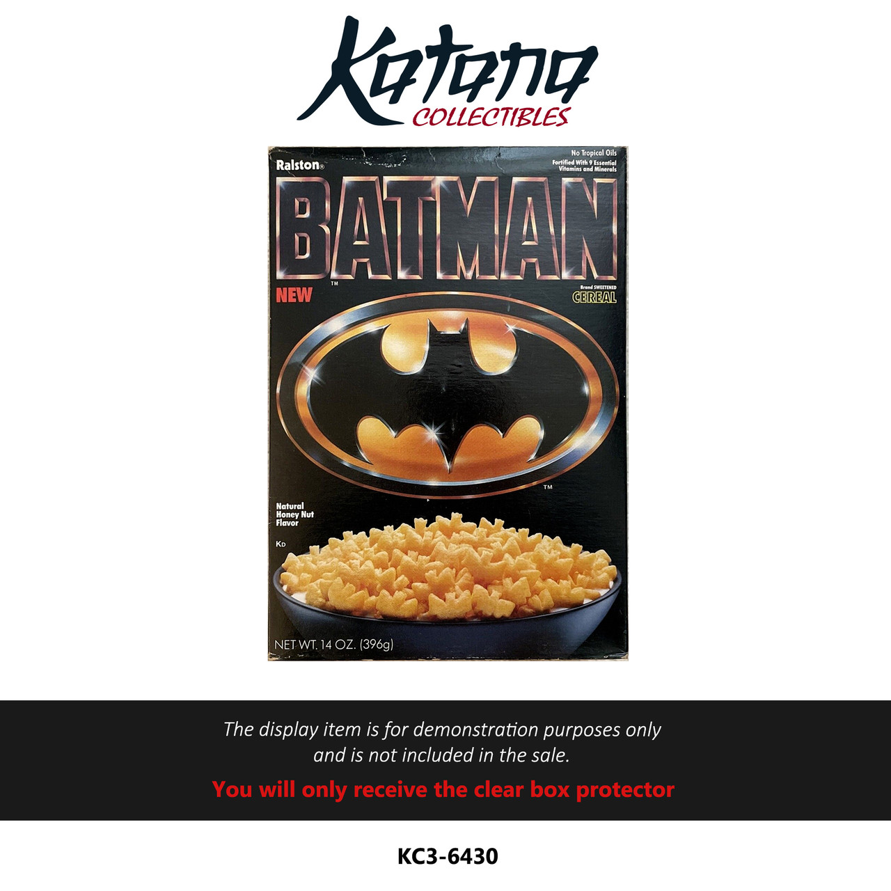 Katana Collectibles Protector For Cereal Box - Batman