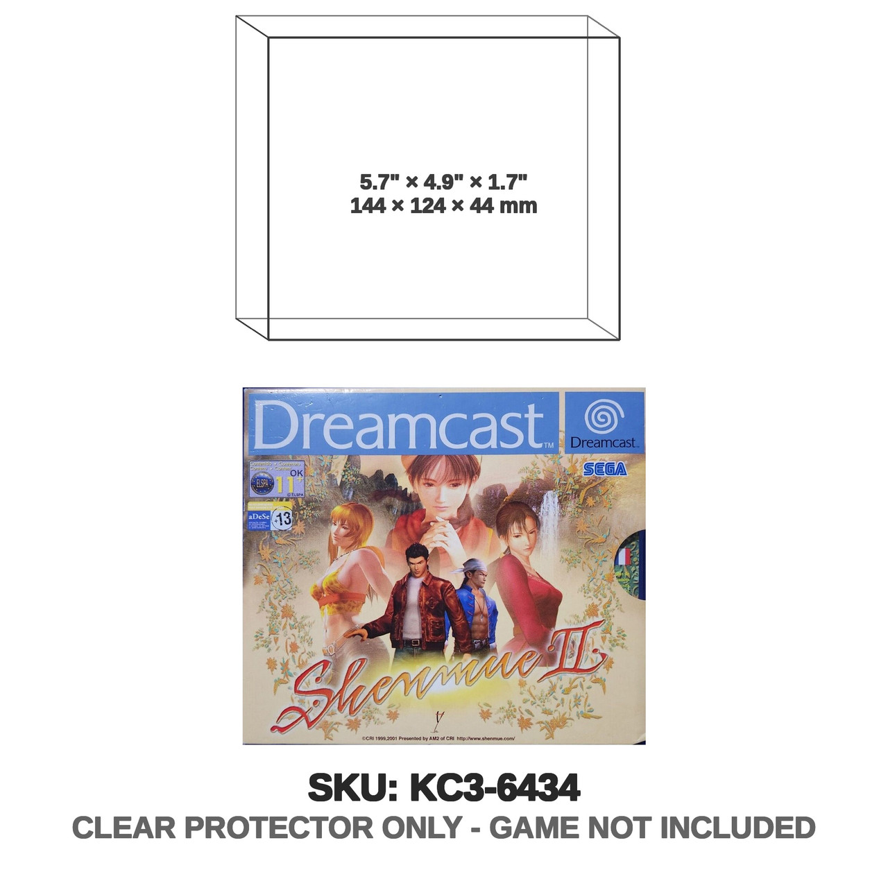 Shenmue II PS2 PAL Region
