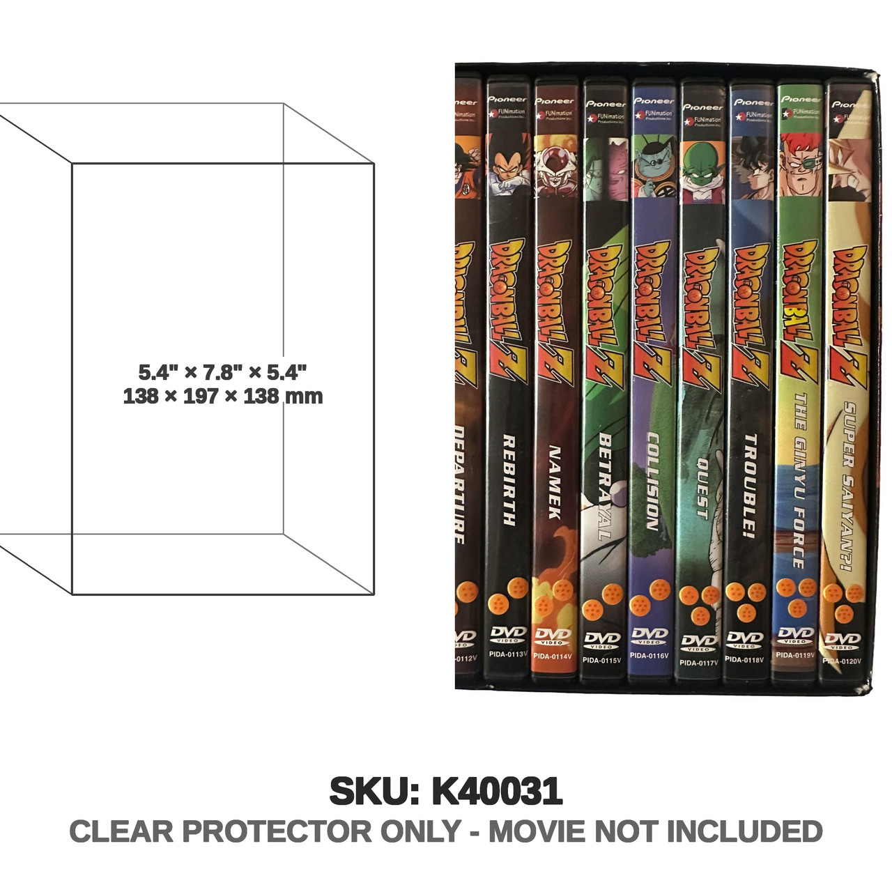 Protector For Toei Animation Dragon Ball Z Namek Saga DV | Katana