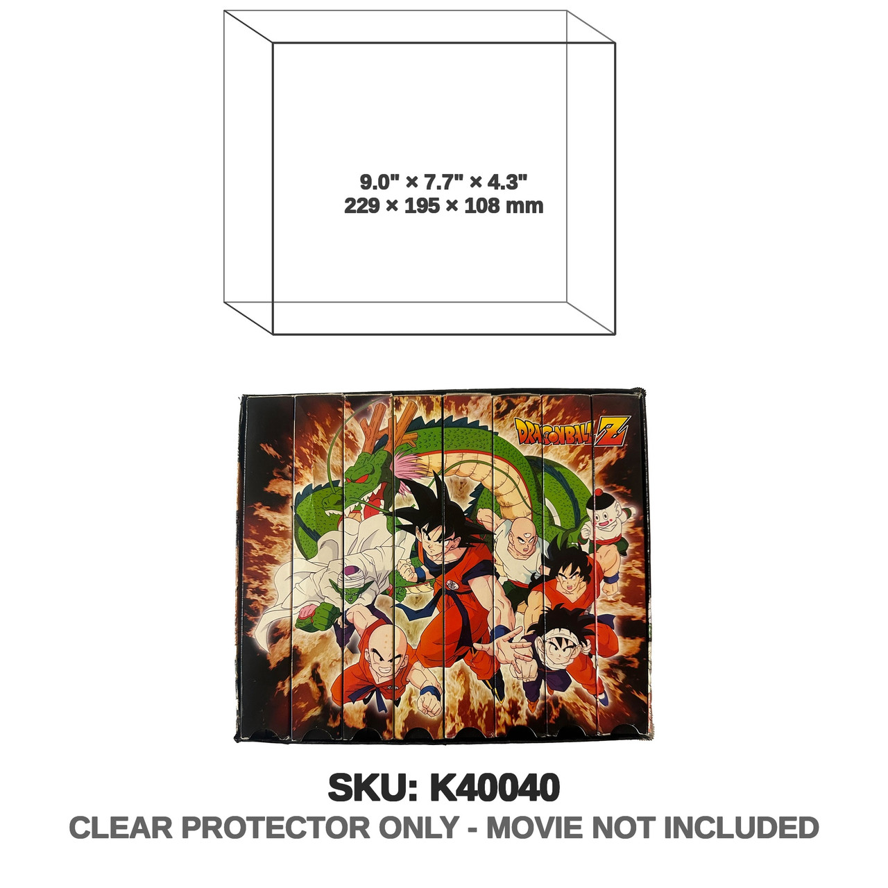 Dragon Ball Z Saiyan Saga VHS Boxset