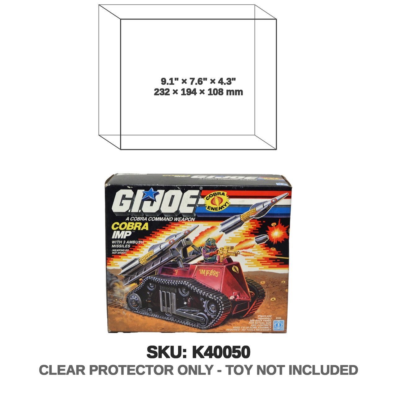 Cobra Imp G.I. Joe 1988 Vehicle