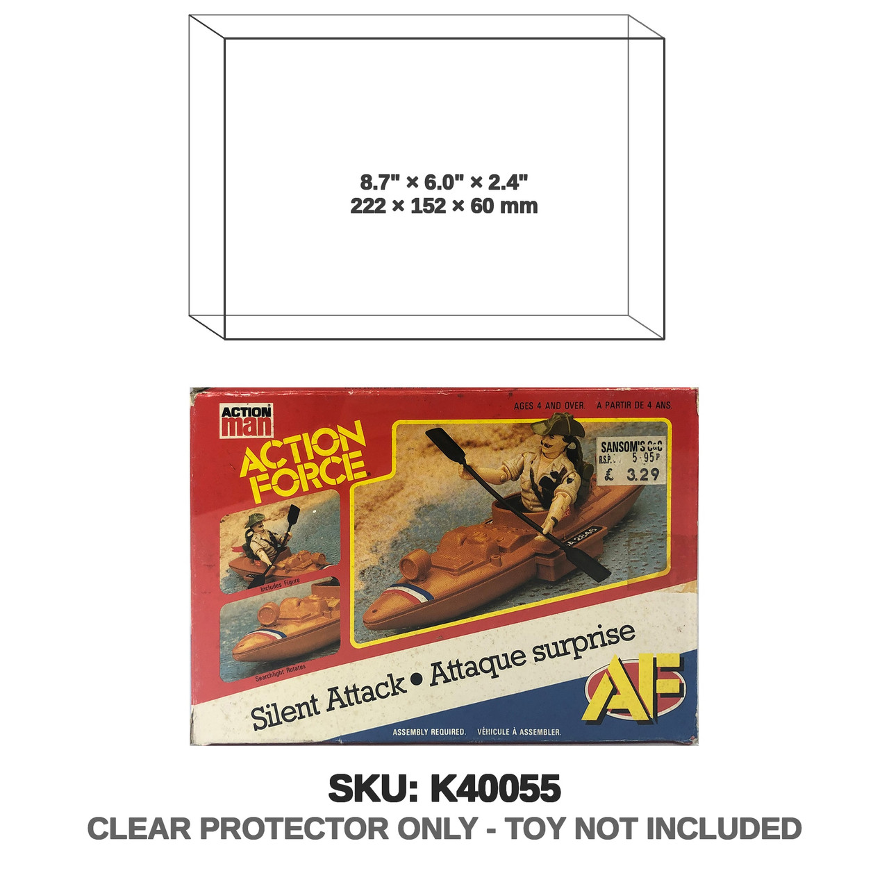 Palitoy G.I. Joe Action Force Silent Attack