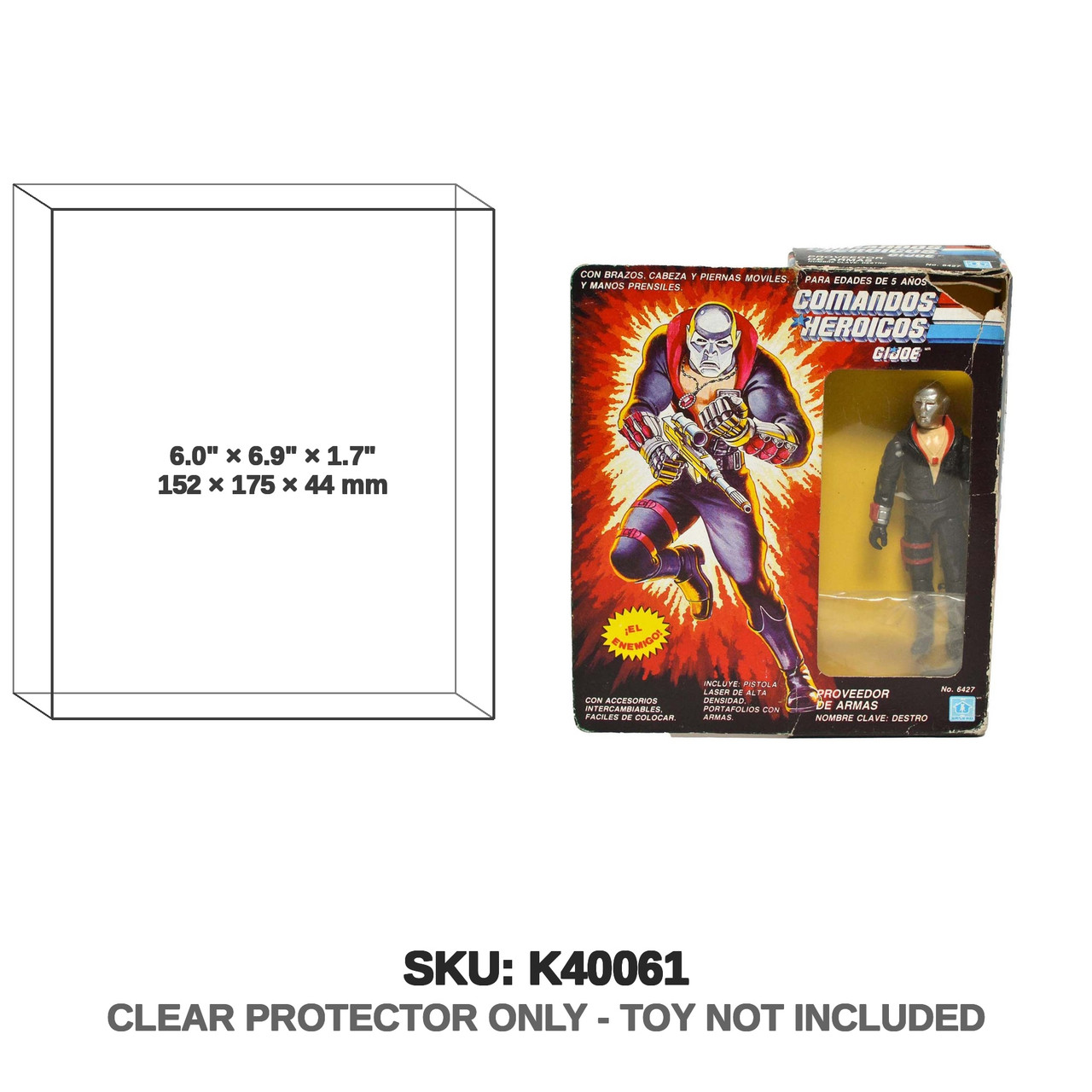 G.I. Joe Mexican Auriken Figures MIB