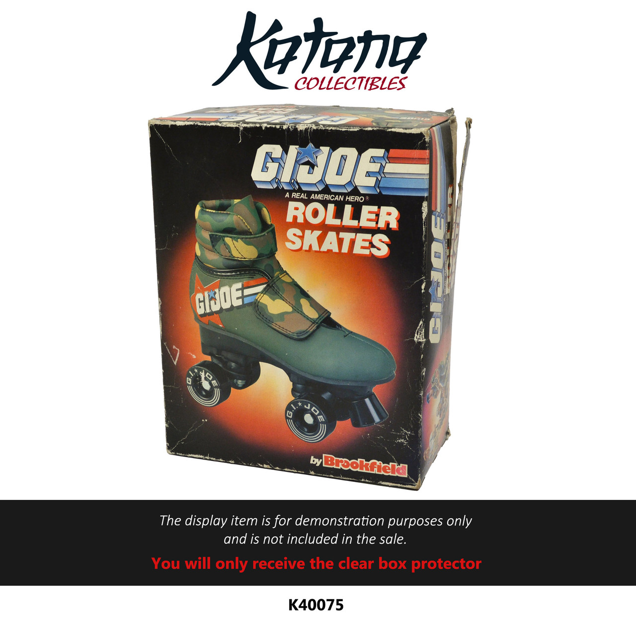 Katana Collectibles Protector For GI Joe Roller Skates by Brookfield