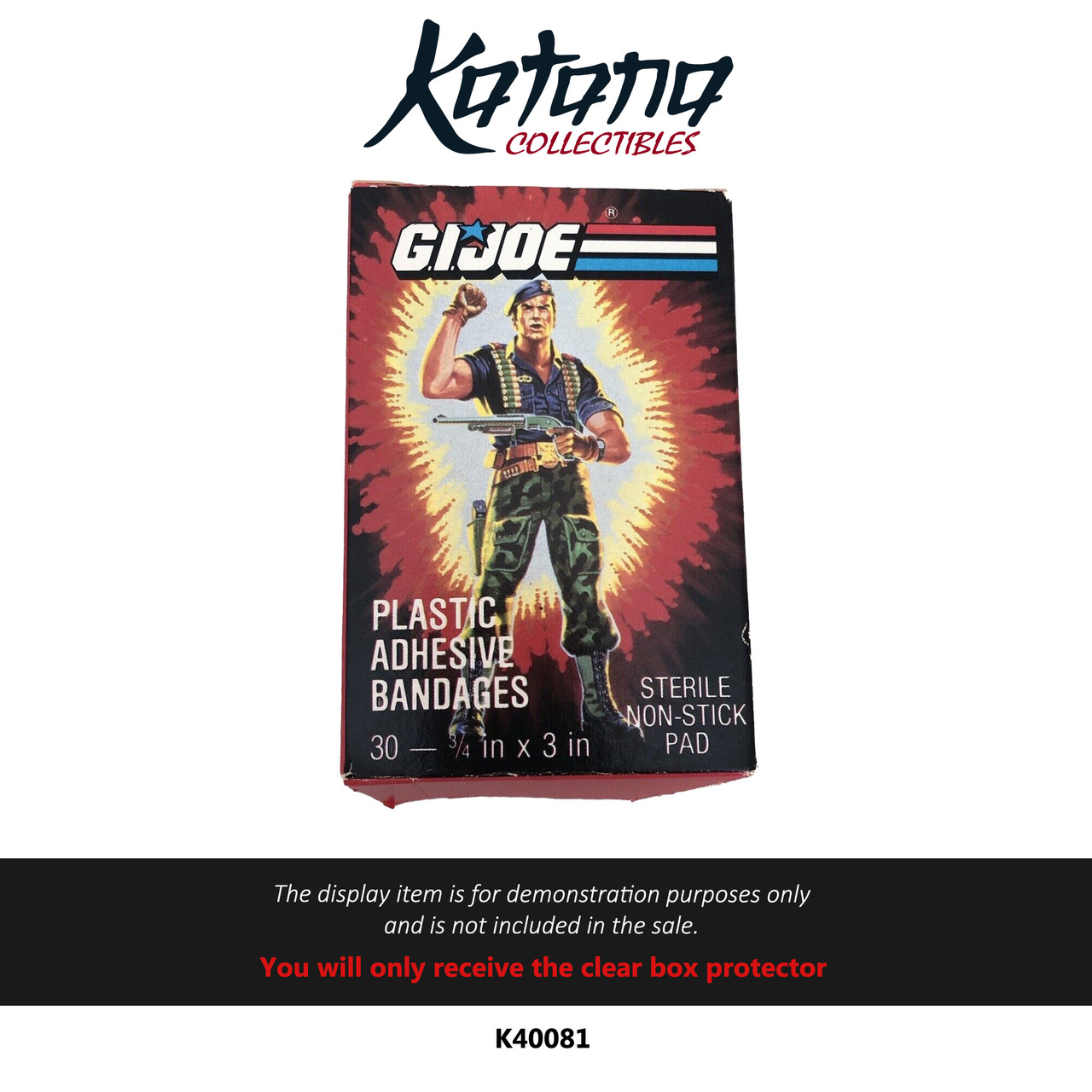 Katana Collectibles Protector For GI Joe Plastic Adhesive Bandages 30-Pack