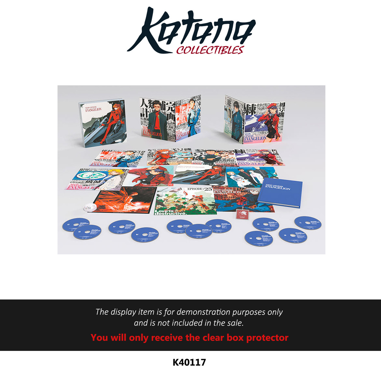 Katana Collectibles Protector For Neon Genesis Evangelion Ultimate Edition Bluray