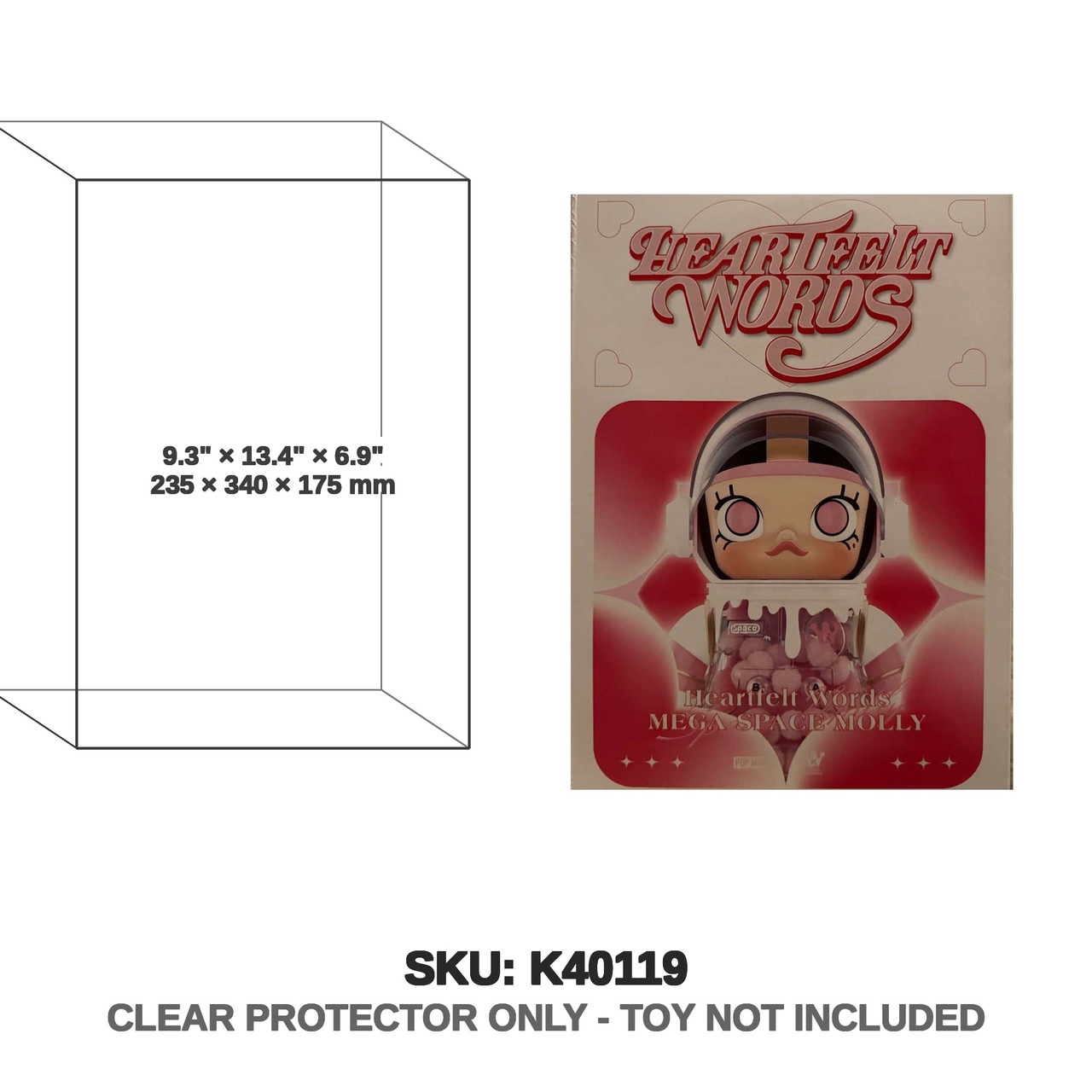 Space molly 400% Heartfelt words