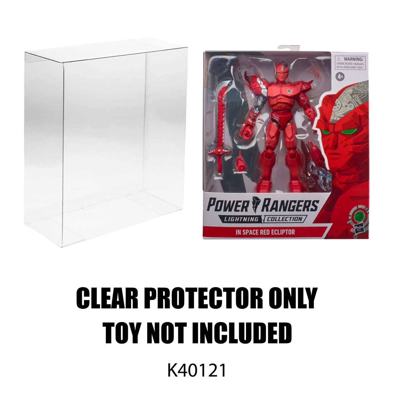 Protector For Power Rangers Lightning Collection In Space Red Ecliptor