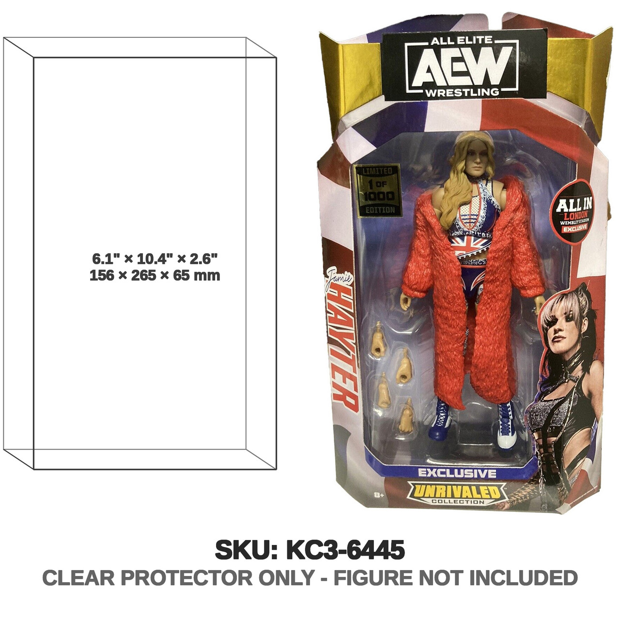 Jamie Hayter AEW Unrivaled All In London Exclusive Figure