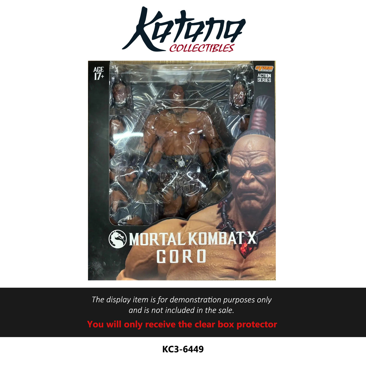 Katana Collectibles Protector For Mortal Kombat Figure Goro