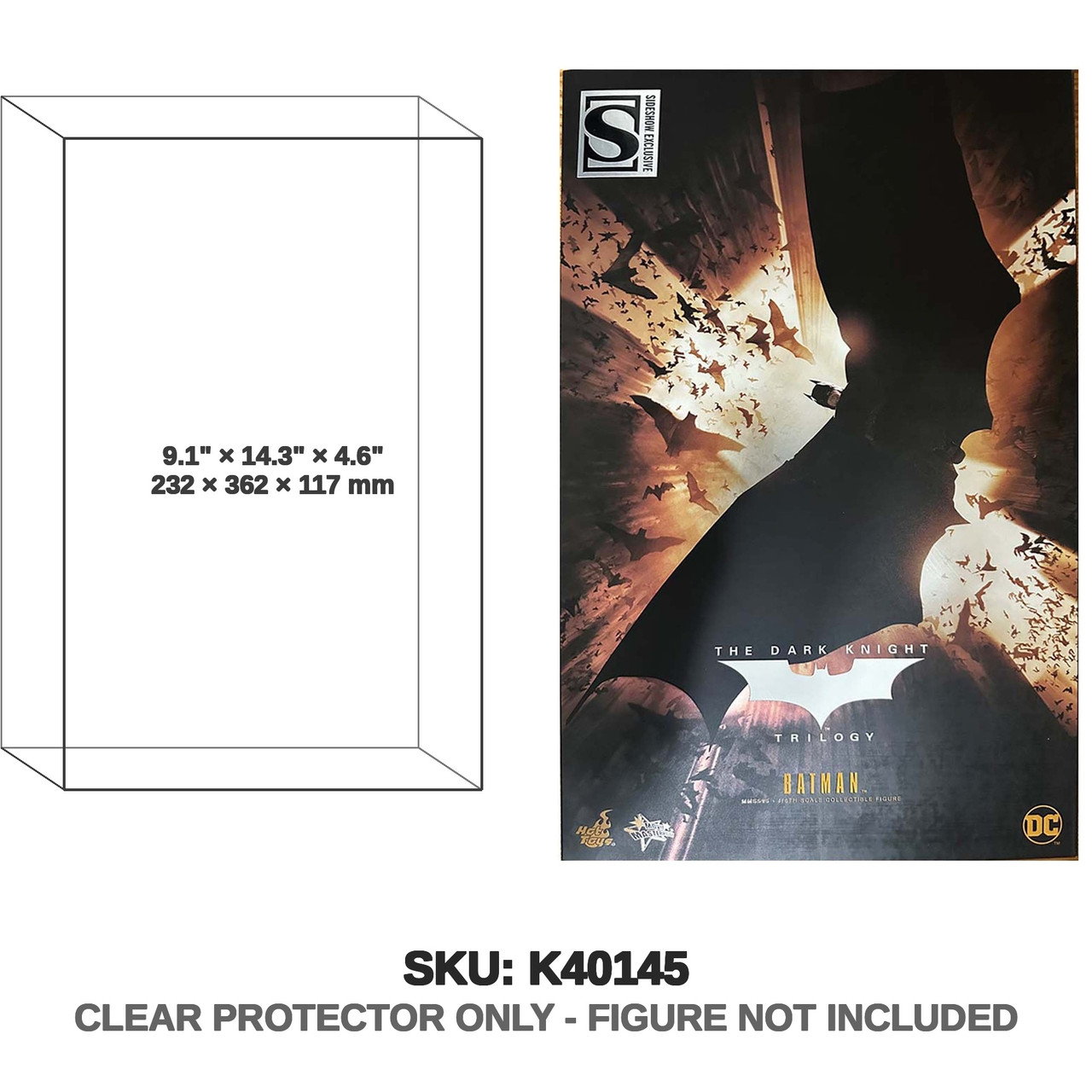 Batman The Dark Knight Trilogy Sideshow Exclusive Figure