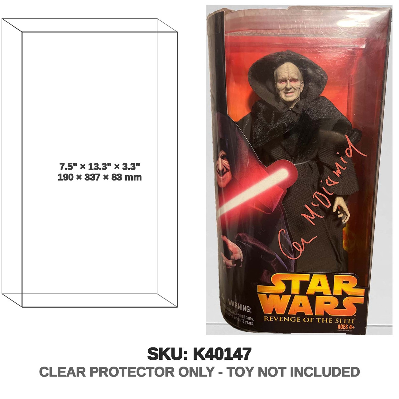 Darth Sidious Star Wars Black Series Figure