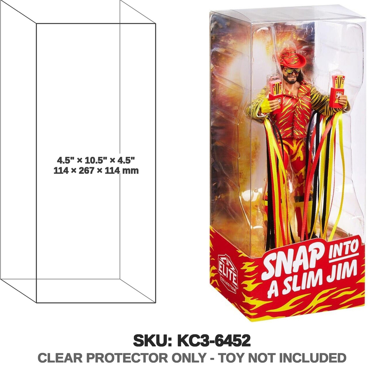 Slim Jim SDCC Macho Man Randy Savage Inner Box