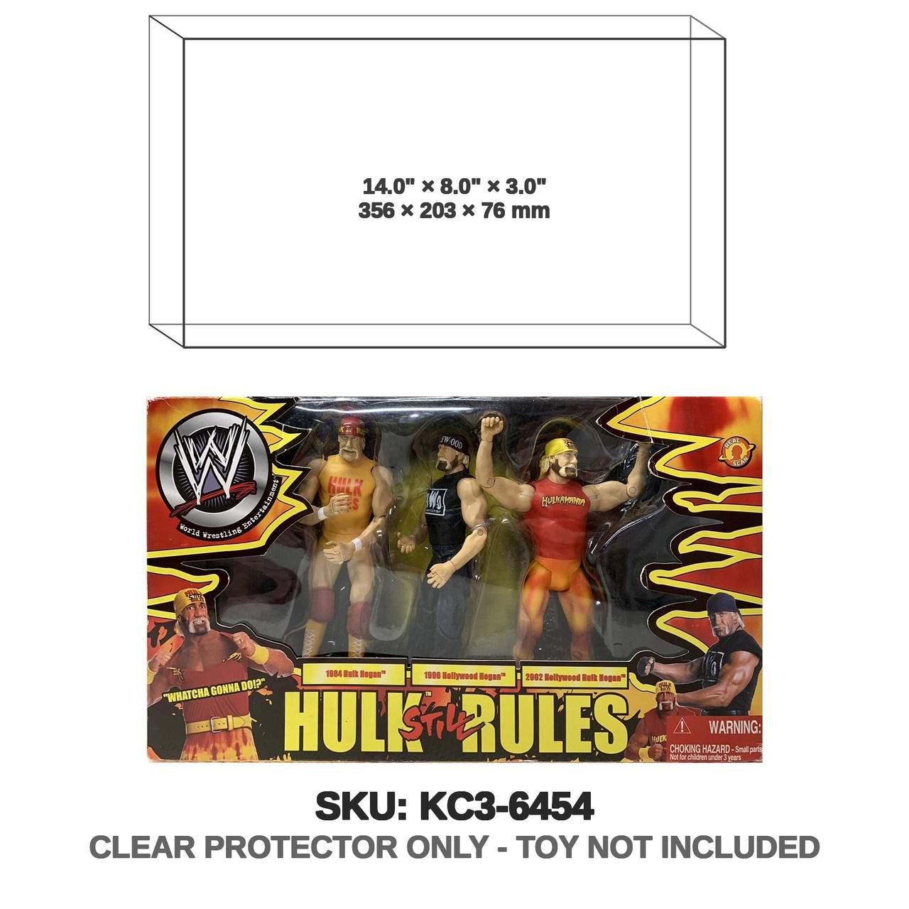 Hulk Hogan WWE 2002 Hulk Still Rules Figure