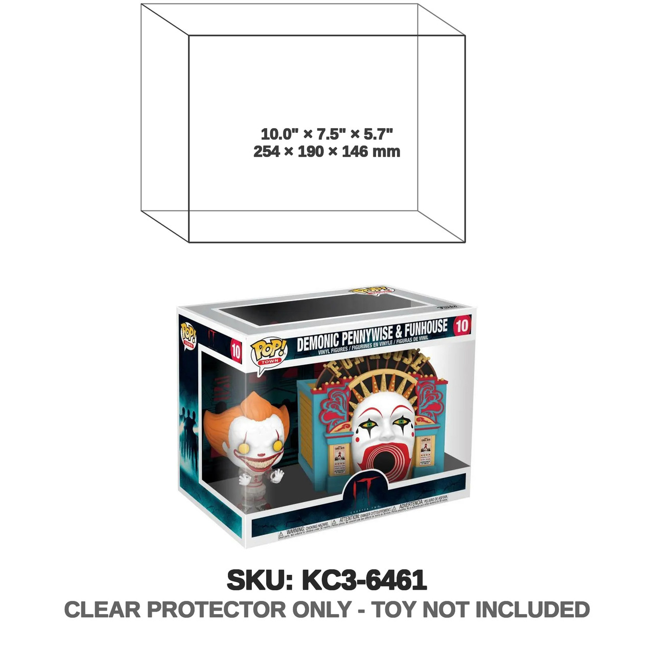 Funko Pop! IT Demonic Pennywise & Funhouse #10