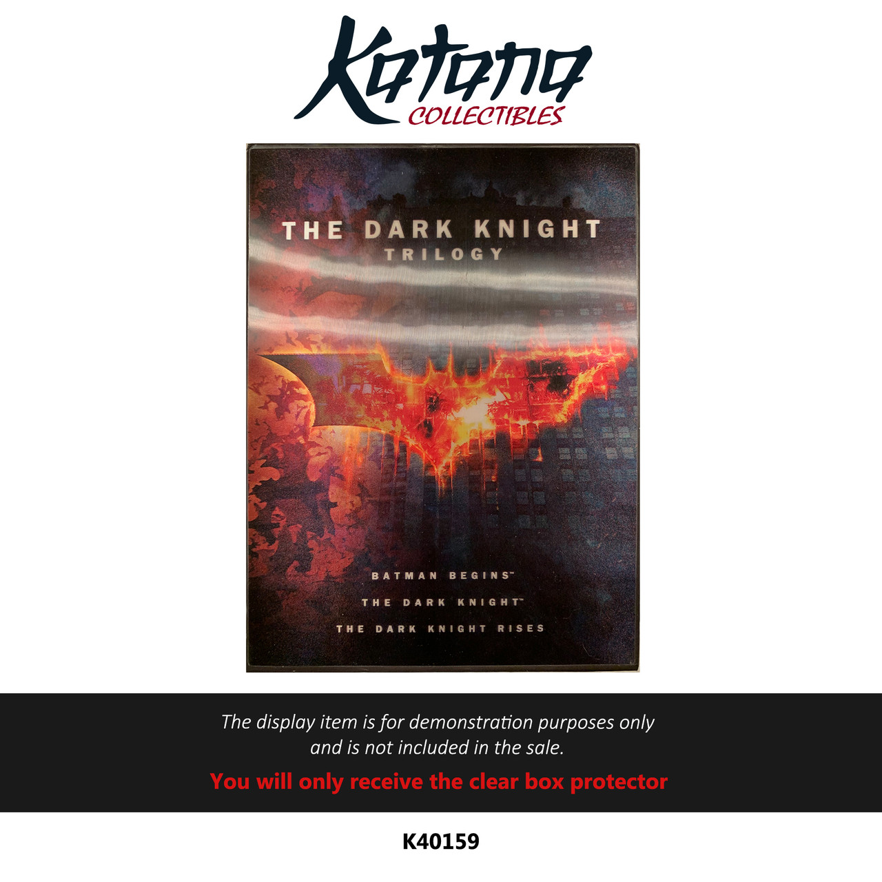 Katana Collectibles Protector For Dark Knight Trilogy Dvd