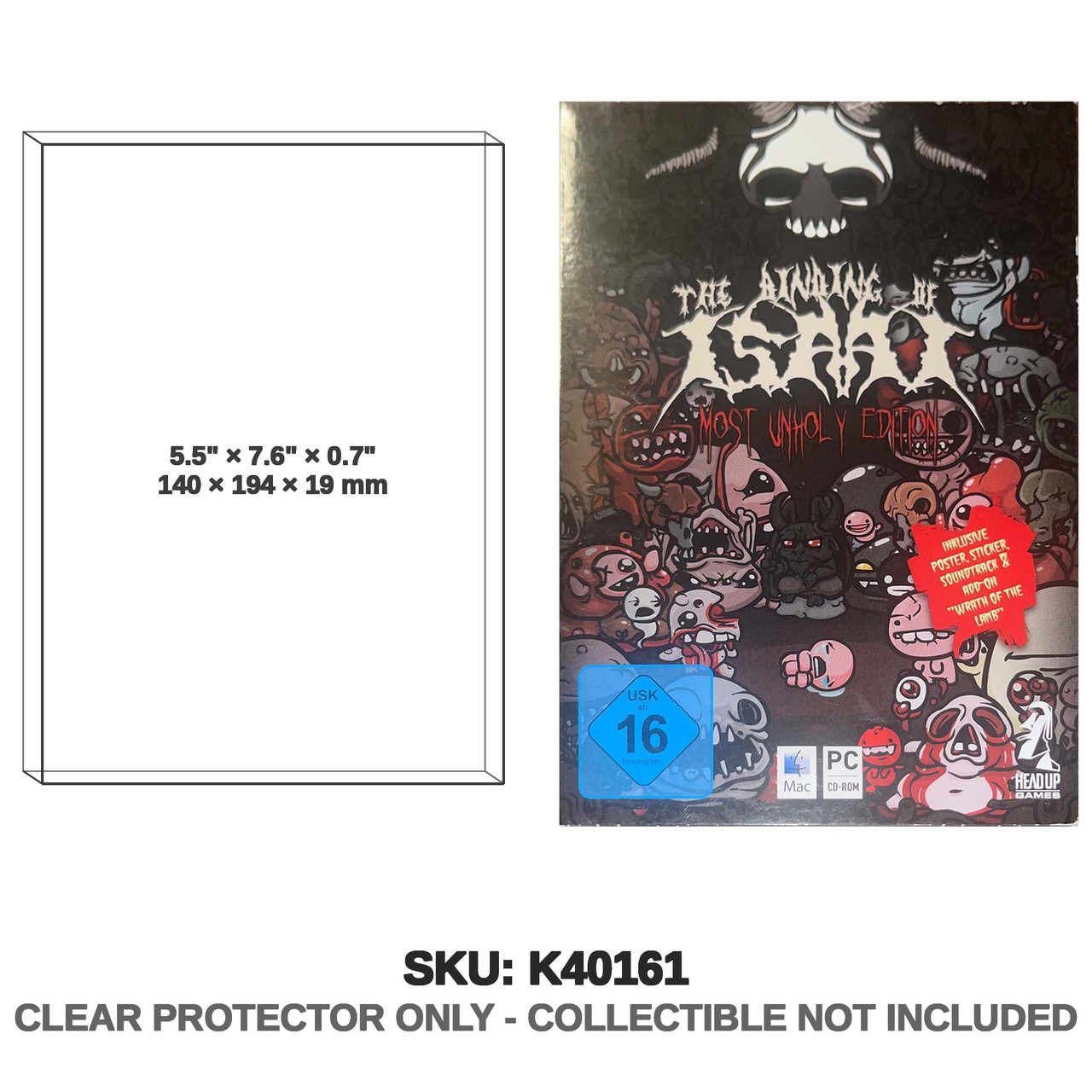 Headup Games The Binding of Isaac Most Unholy Edition PC