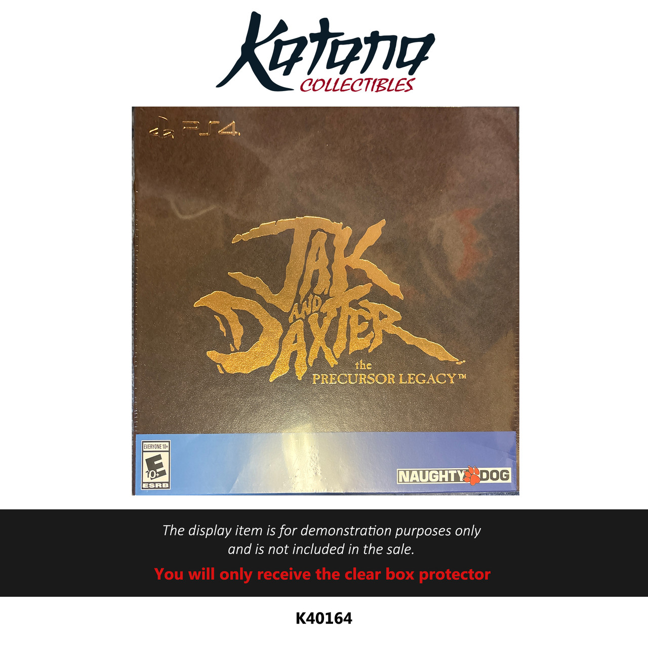 Katana Collectibles Protector For Jak And Daxter: The Precursor Legacy Collectors Edition PS4